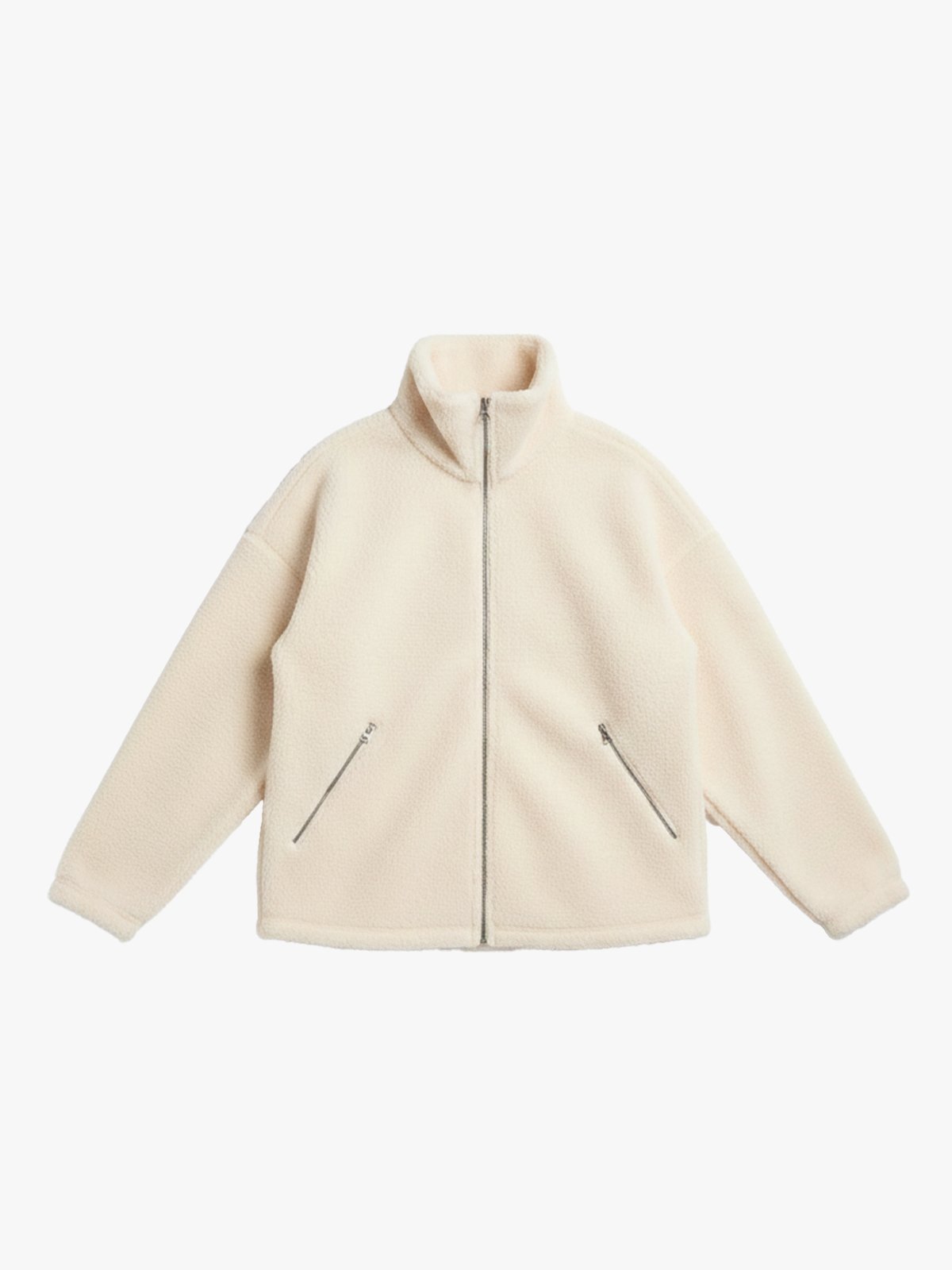 Aim'n Pile Jacket Almond White