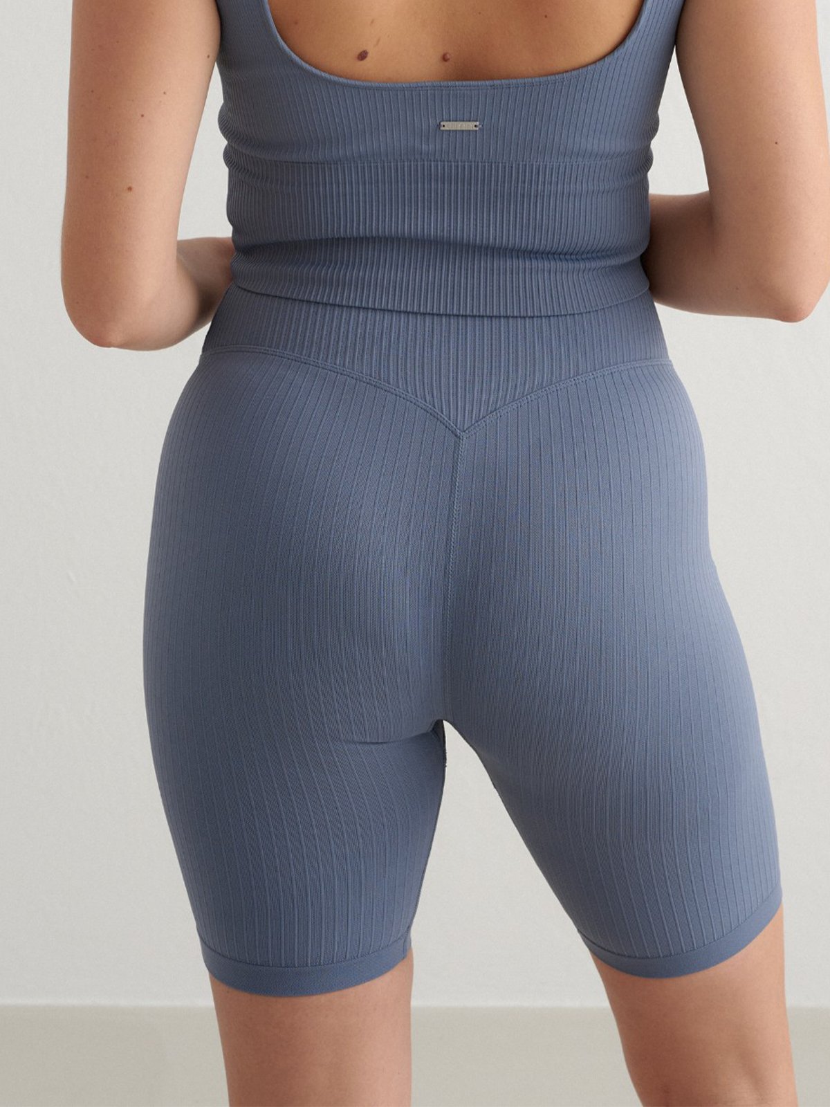 Aim'n Ribbed Seamless Biker Shorts Arctica
