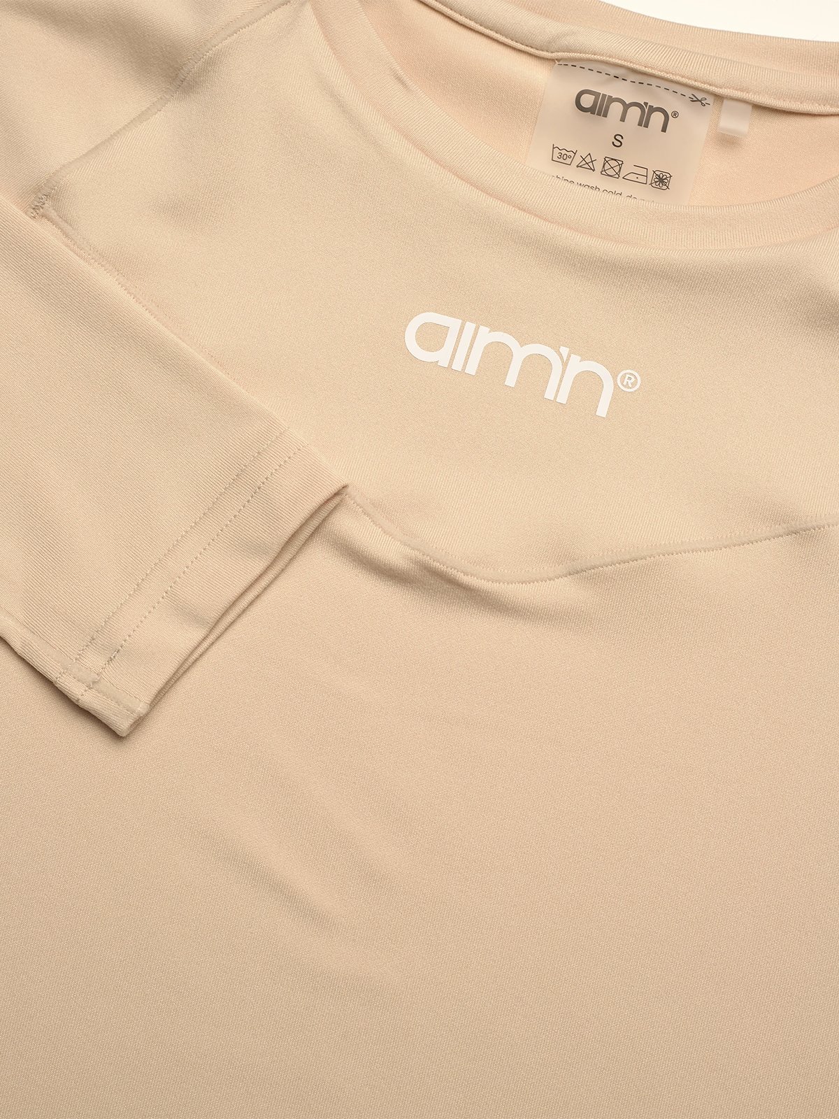 Aim'n Soft Basic Long Sleeve Cafe au Lait