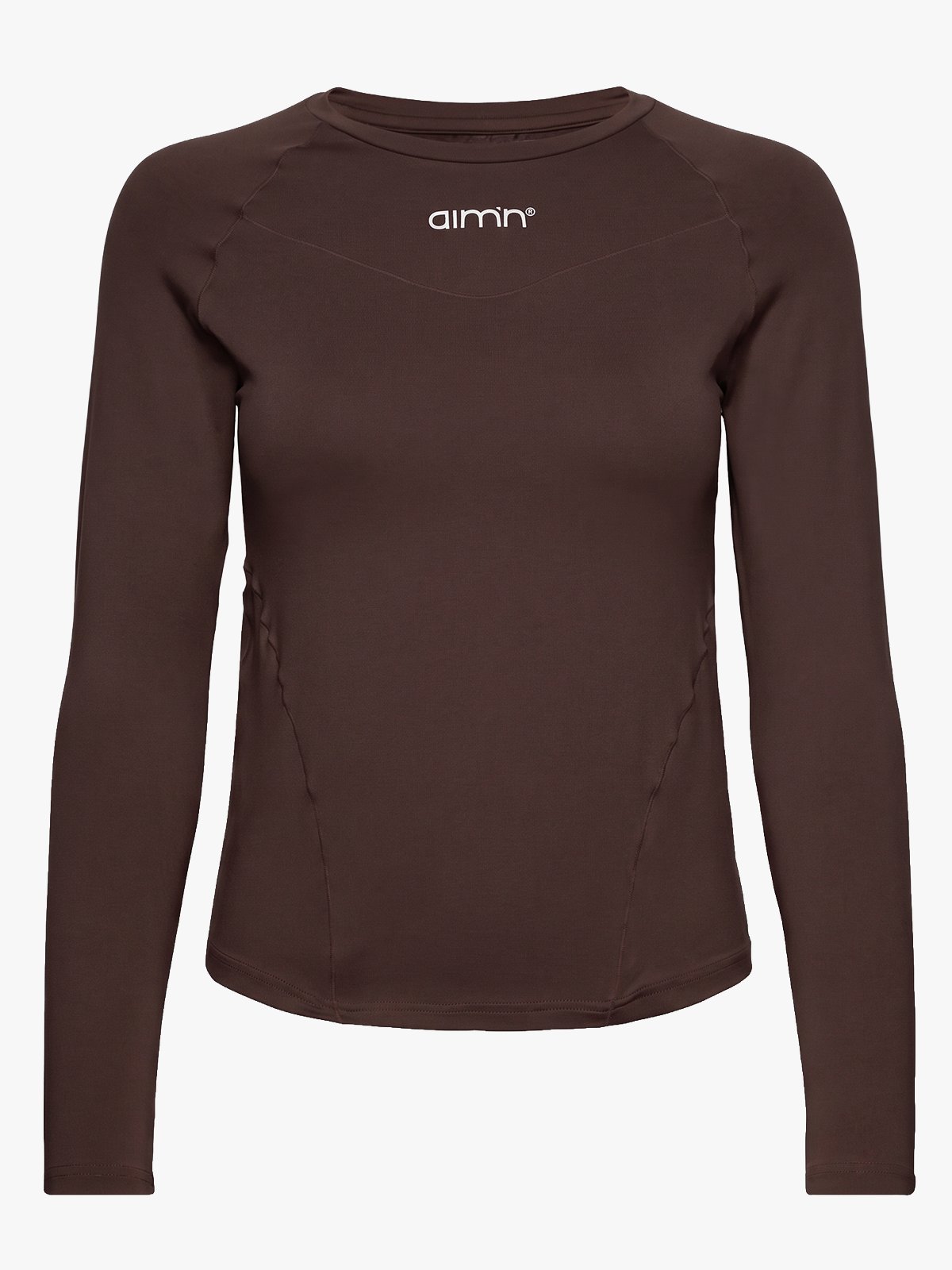 Aim'n Soft Basic Long Sleeve Chocolate