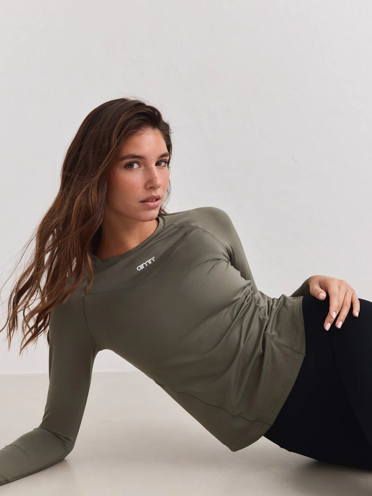 Aim'n Soft Basic Long Sleeve Ivy