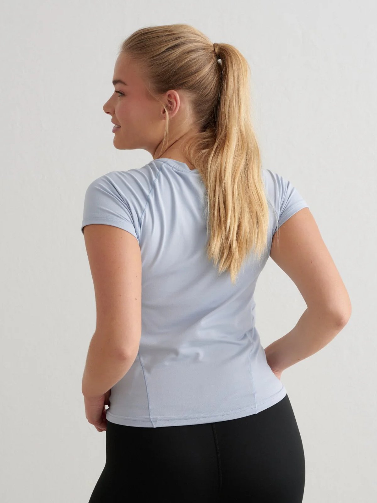 Aim'n Soft Basic Short Sleeve Cloudy Blue
