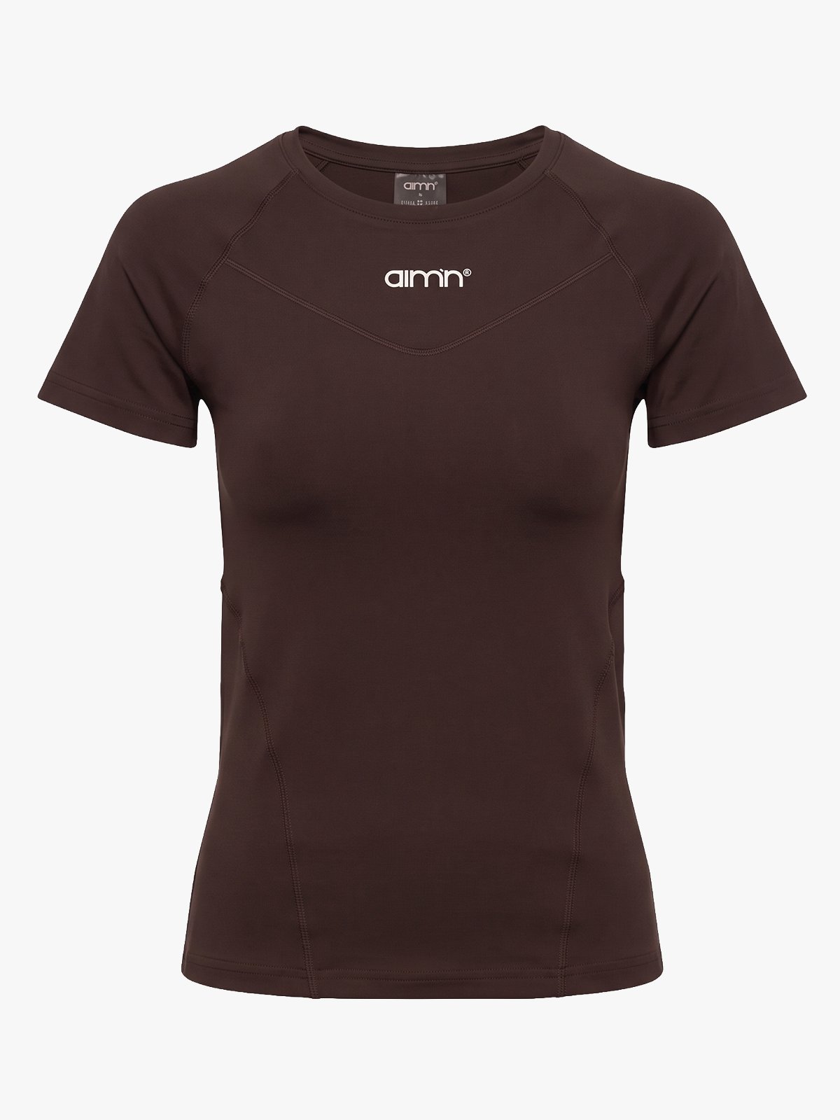Aim'n Soft Basic Short Sleeve Chocolate