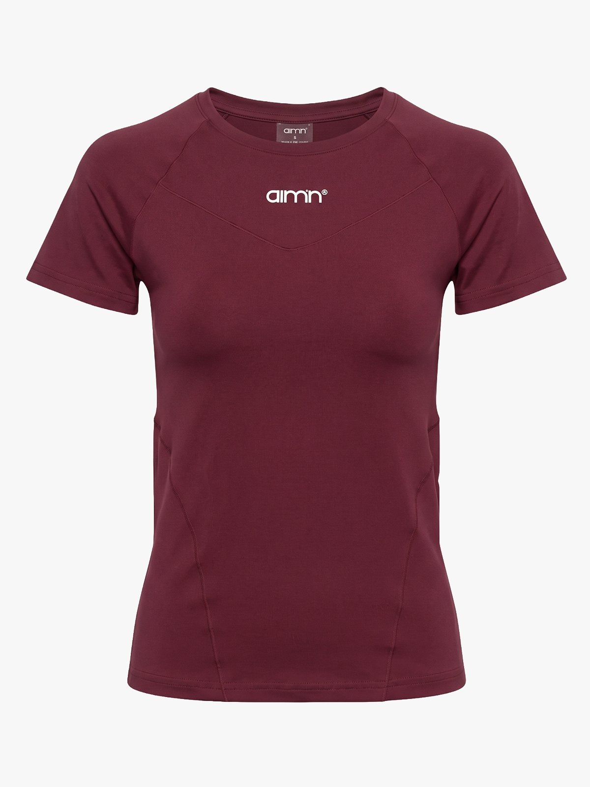 Aim'n Soft Basic Short Sleeve Merlot