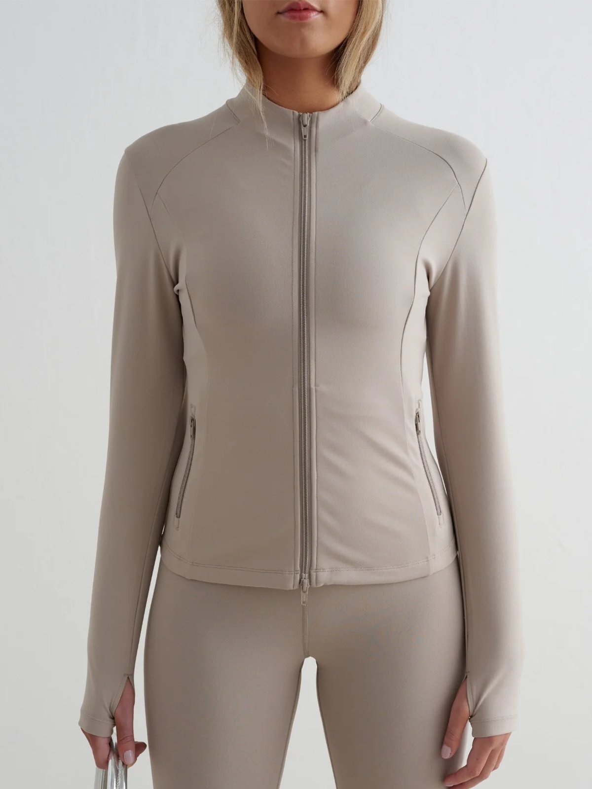 Aim'n Sense Zip Jacket Dark Clay