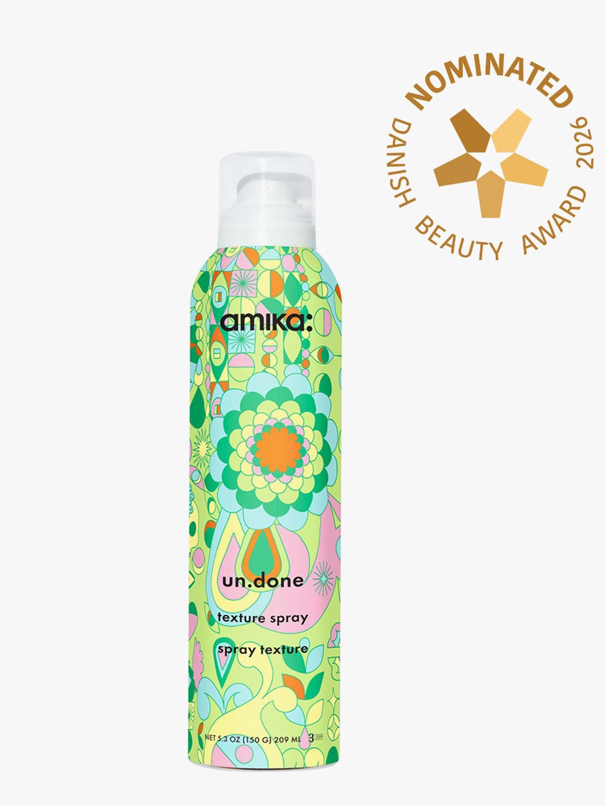 Amika Un.Done Volume & Texture Spray, 209ml Flerfarget