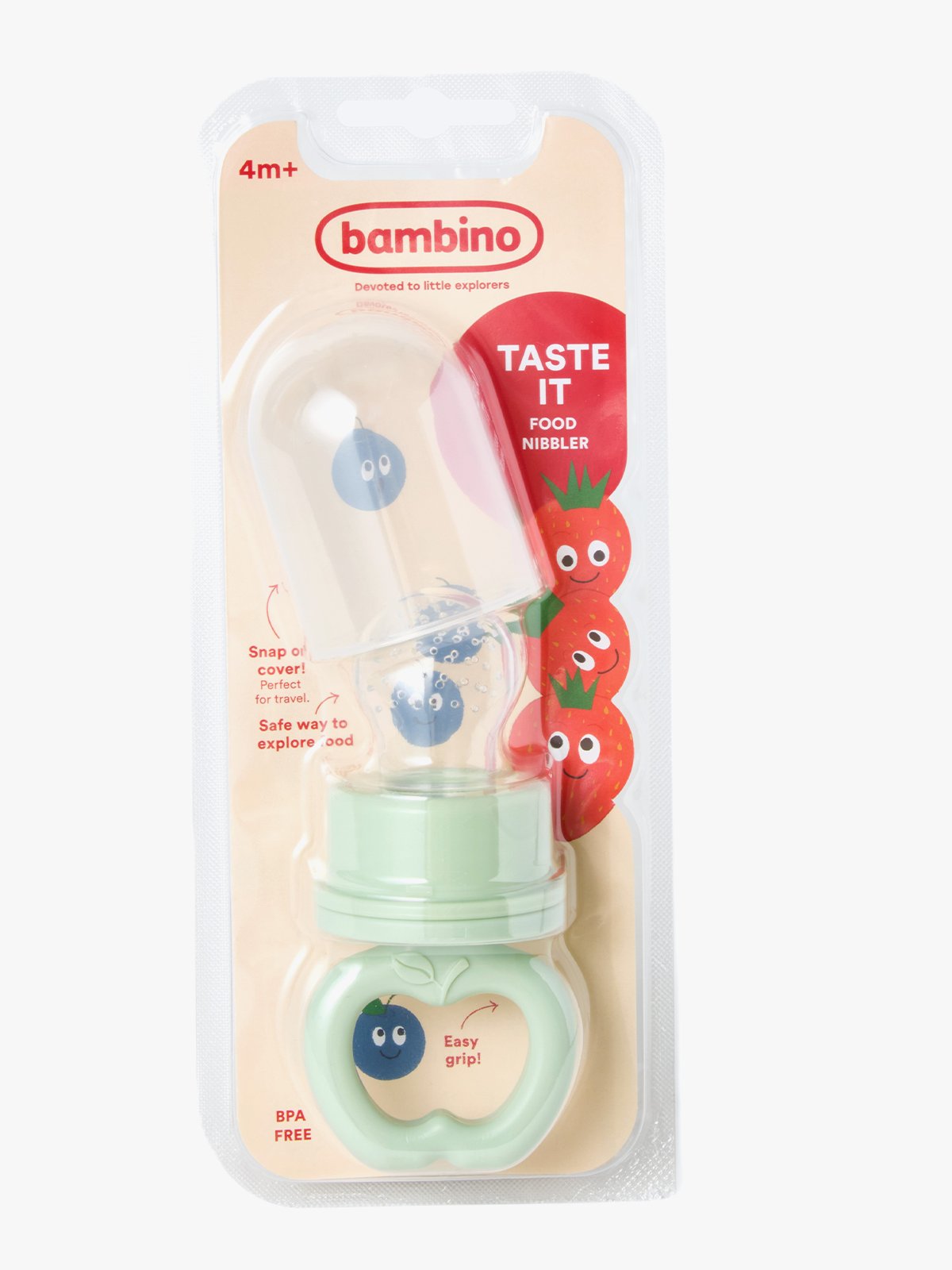 Bambino Taste It! Food Nibbler Flerfarget