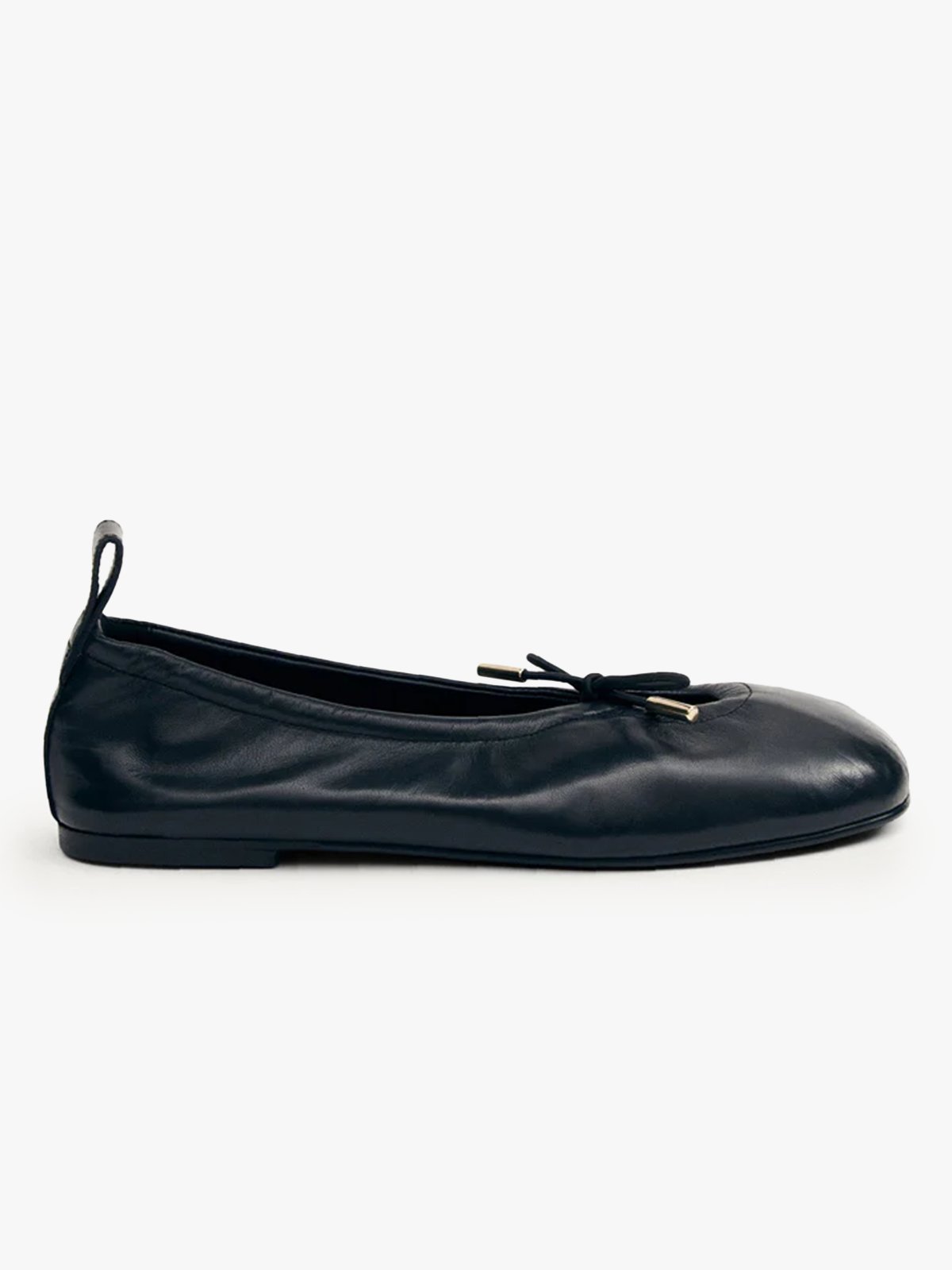Alohas Rosalind Leather Ballet Flats Black