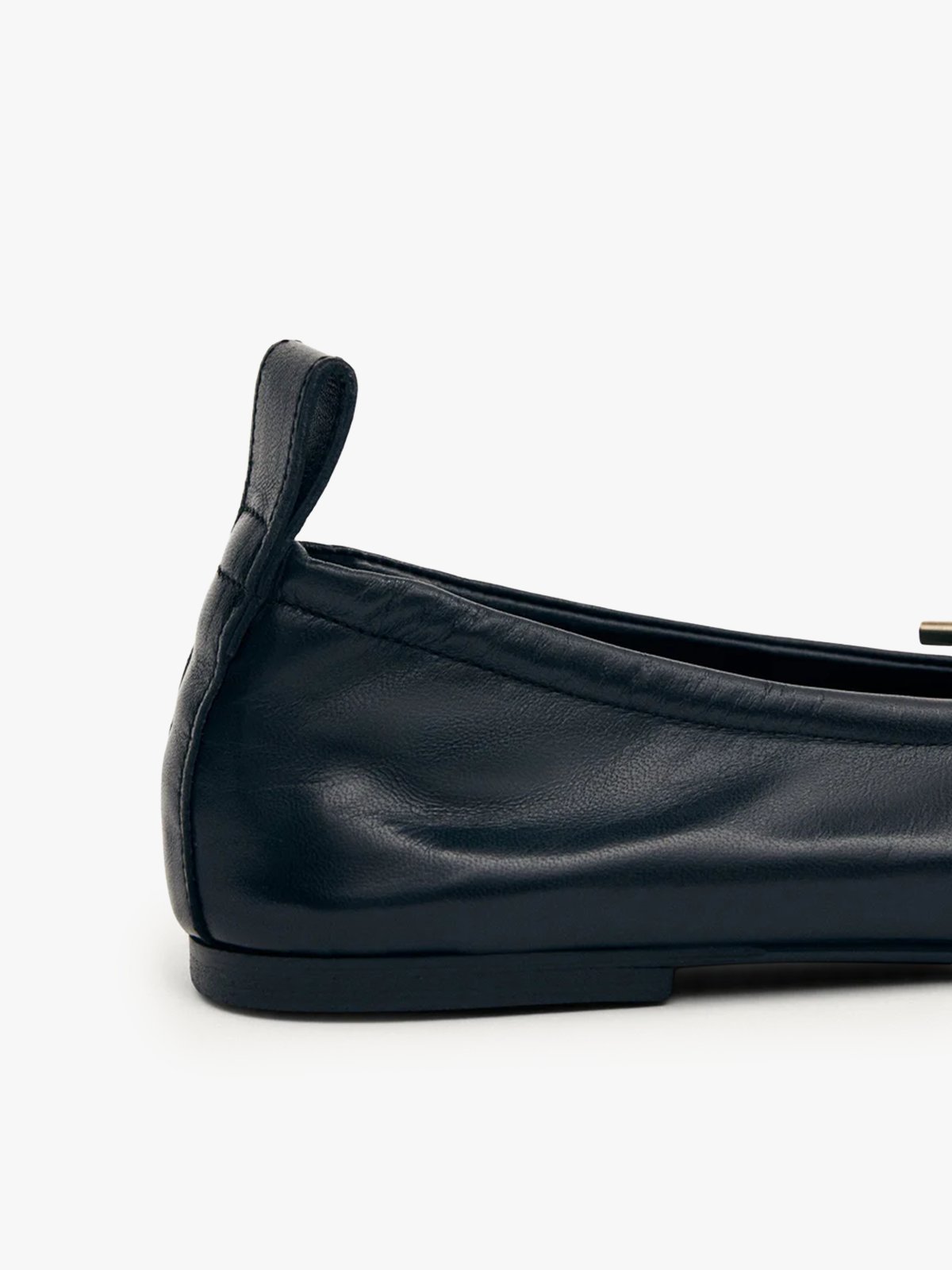 Alohas Rosalind Leather Ballet Flats Black