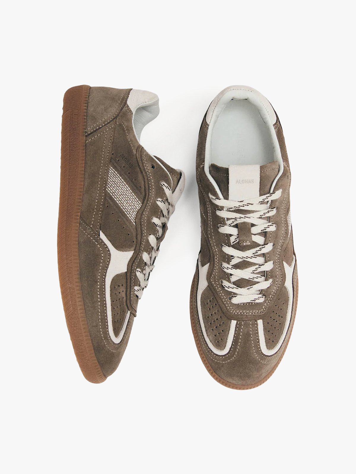 Alohas Tb. 490 Rife Leather Sneakers Rife Taupe