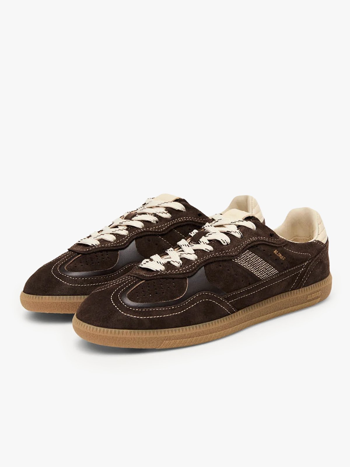Alohas Tb. 490 Rife Leather Sneakers Rife Chocolate Cream
