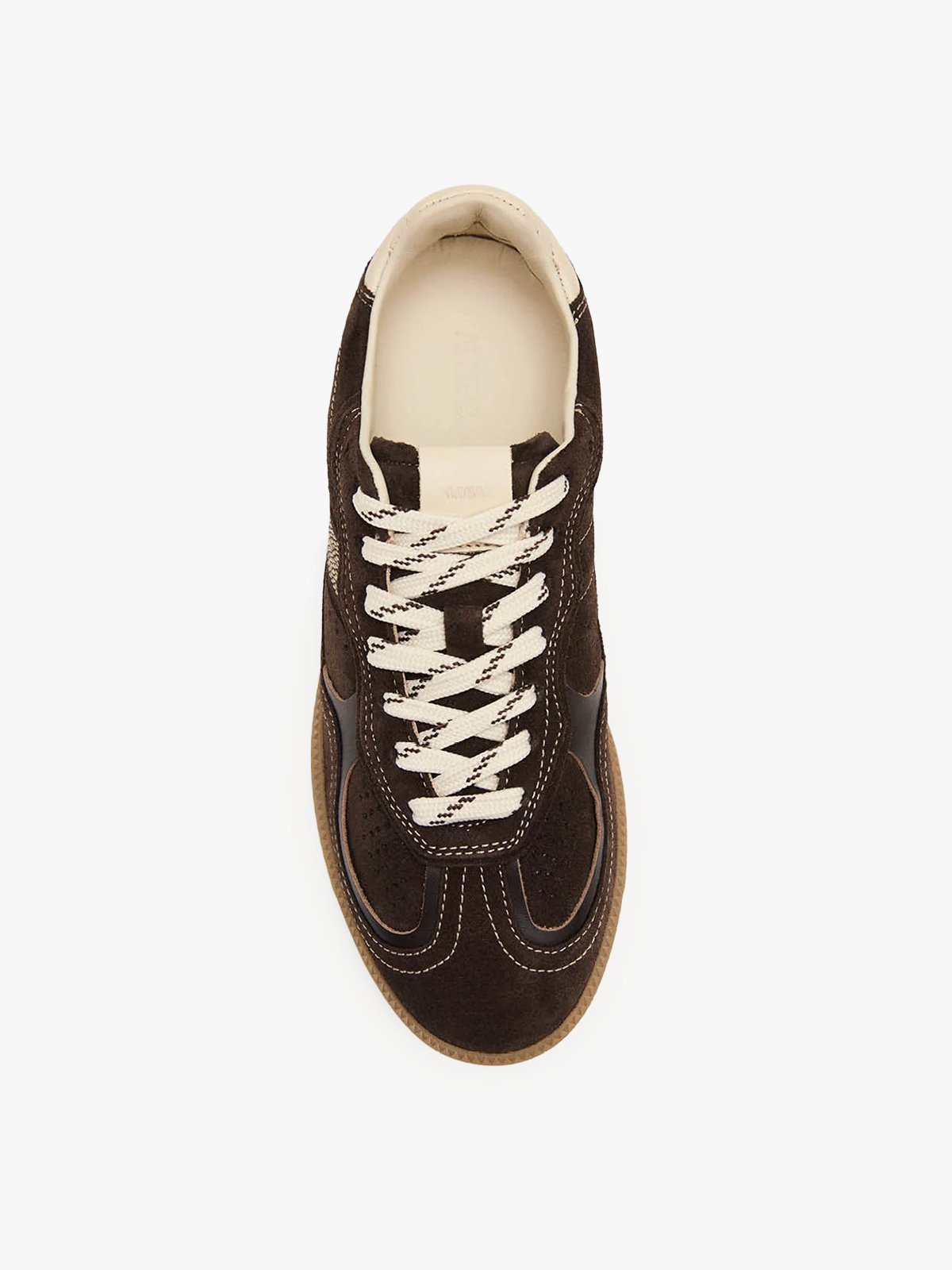 Alohas Tb. 490 Rife Leather Sneakers Rife Chocolate Cream