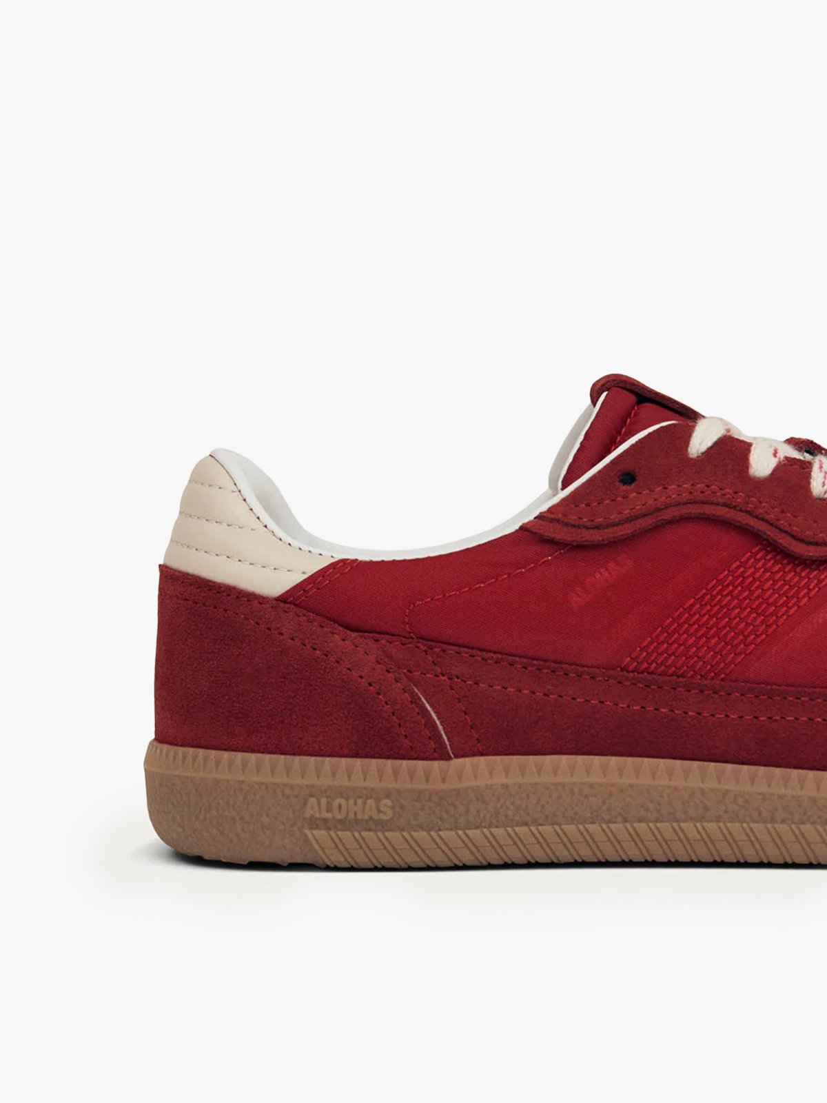 Alohas Tb. 490 Rife Leather Sneakers Rife Sheen Red