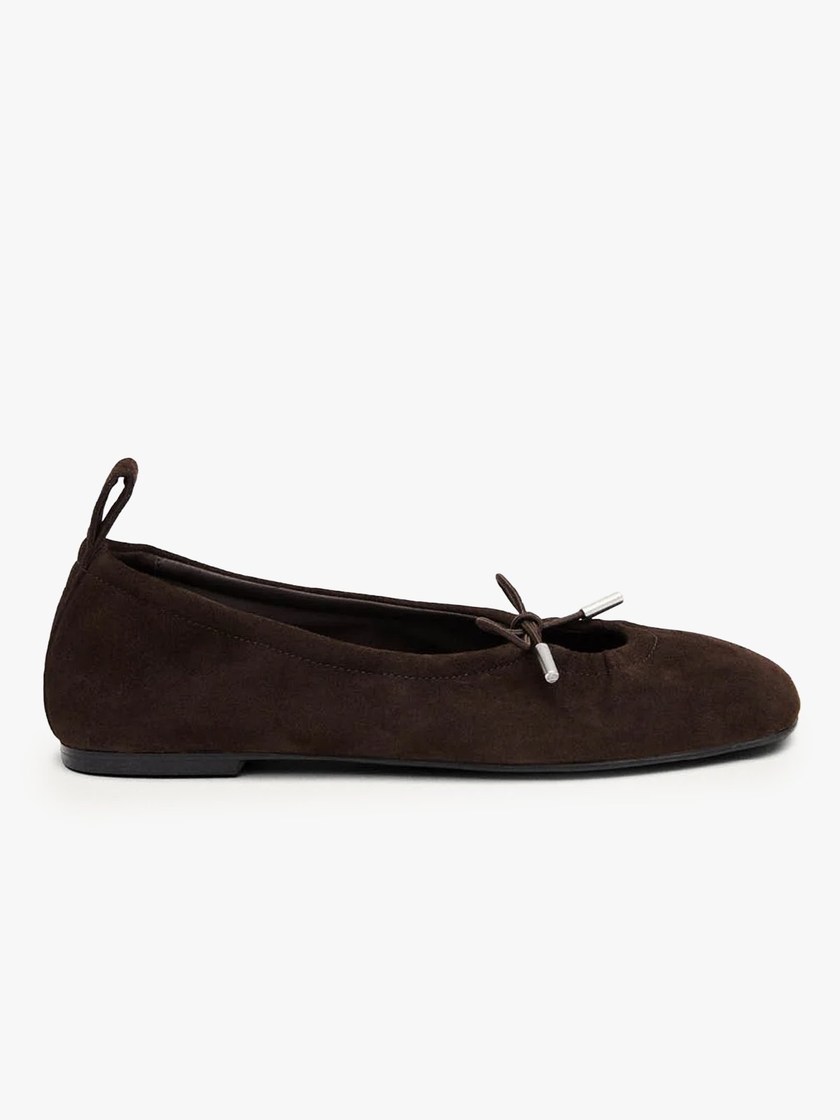 Alohas Rosalind Recycled Brown Leather Ballet Flats Recycled brown