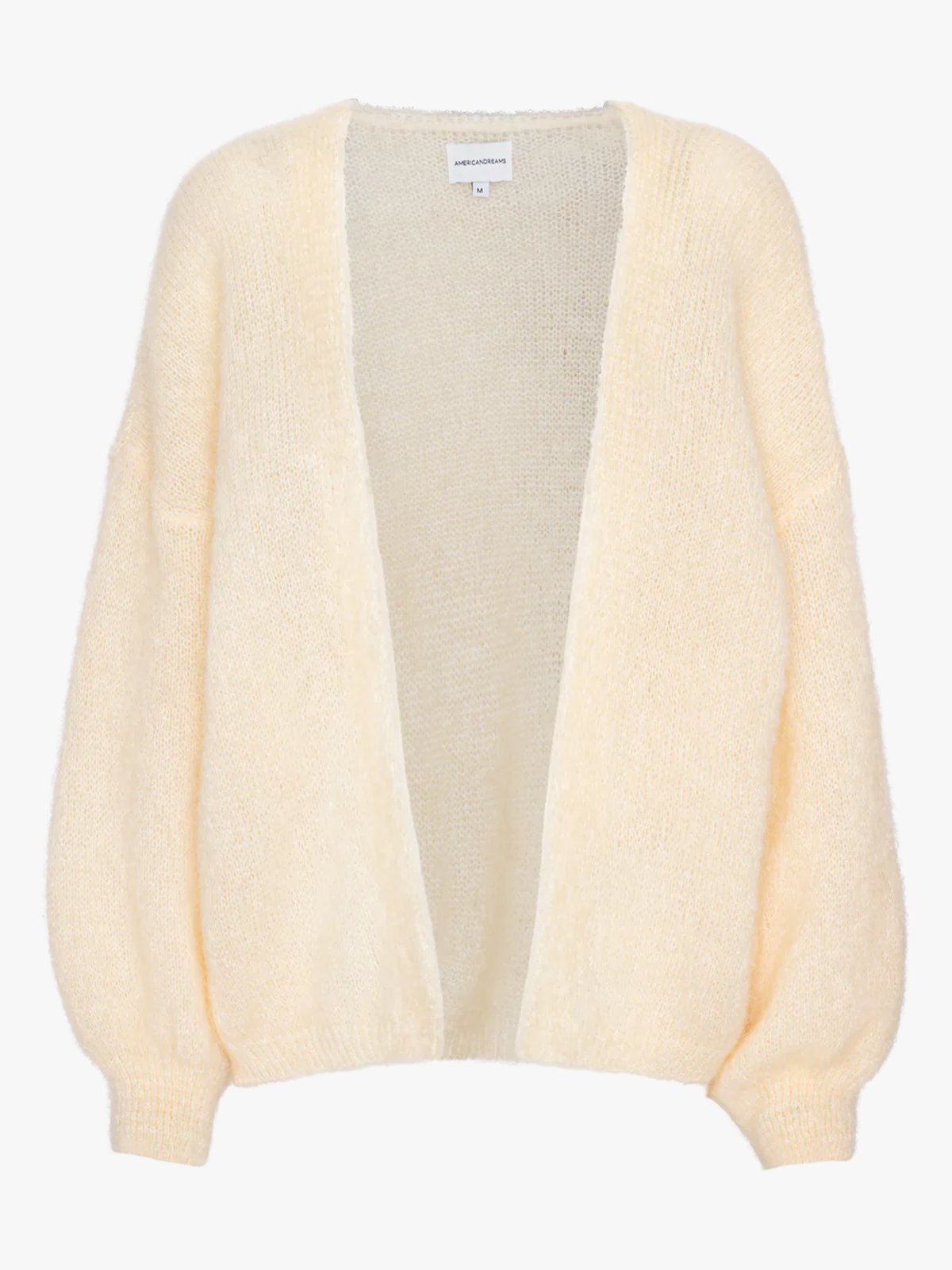 American Dreams Lee  Short Cardigan Almond