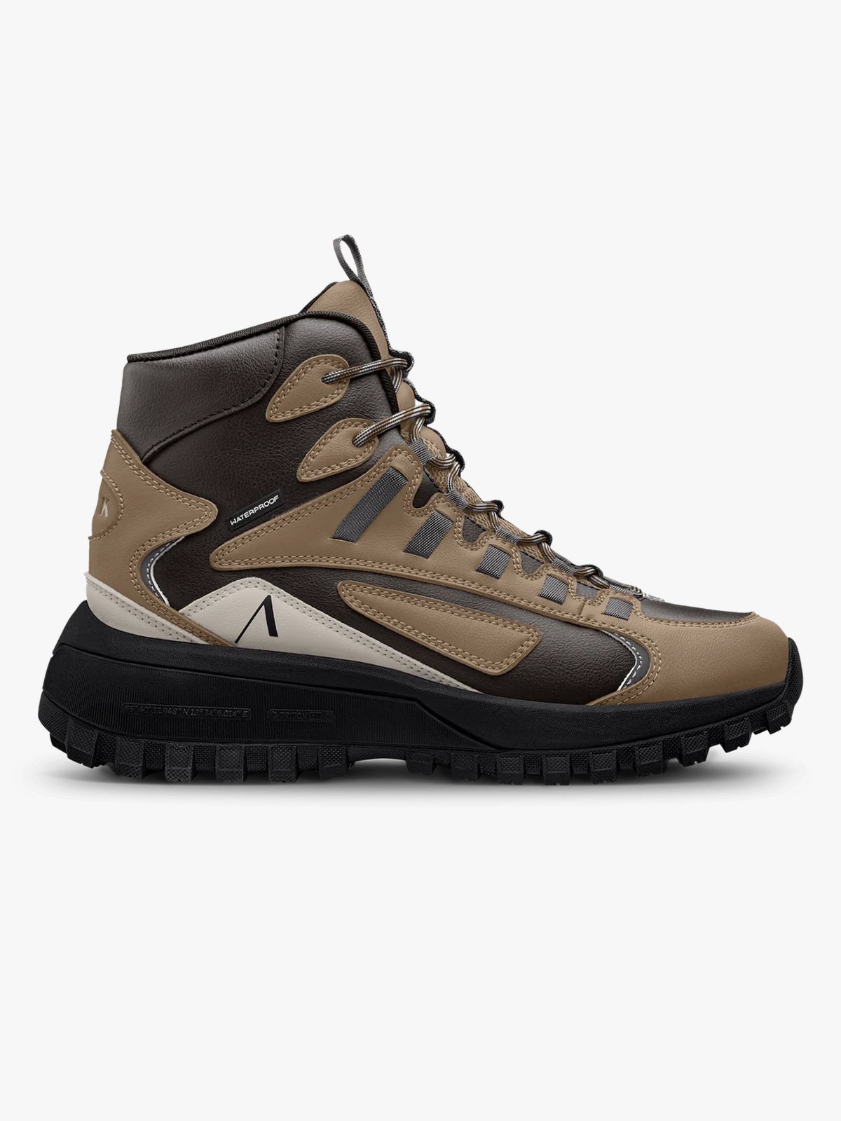 ARKK Apaze Hightop Leather Raven Tannin