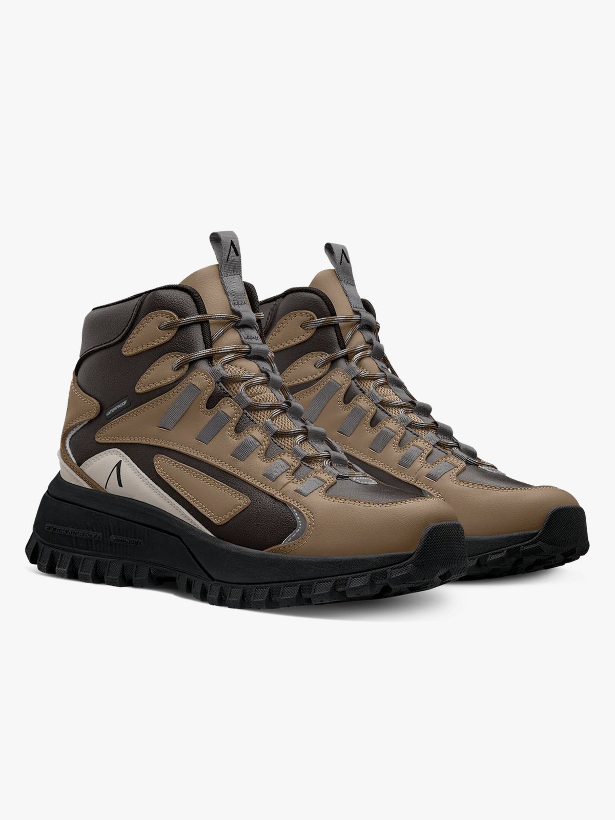 ARKK Apaze Hightop Leather Raven Tannin