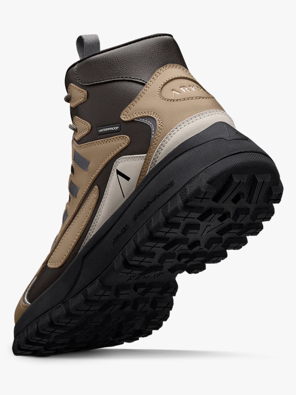 ARKK Apaze Hightop Leather Raven Tannin
