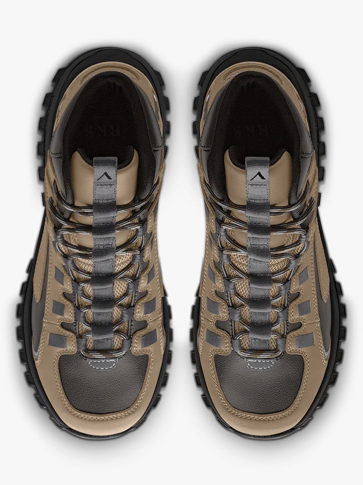 ARKK Apaze Hightop Leather Raven Tannin