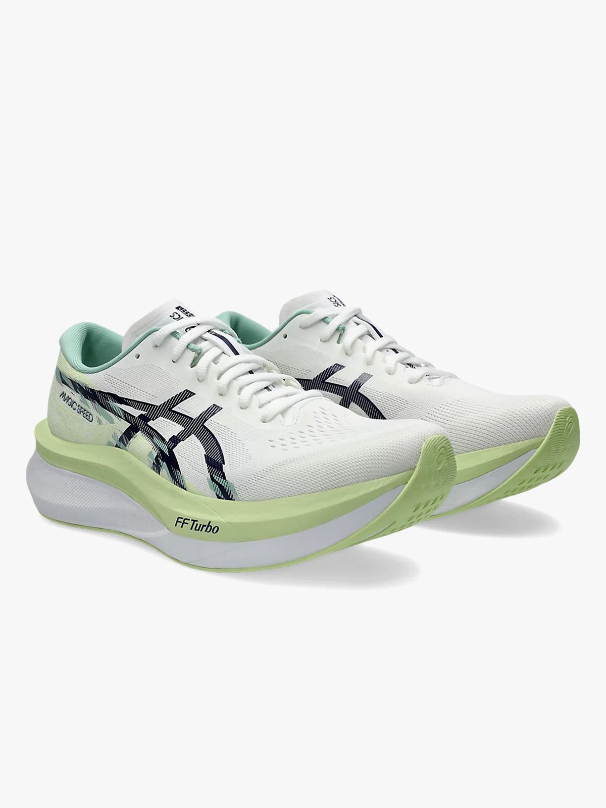 ASICS Magic Speed 4 White/Blue Expanse