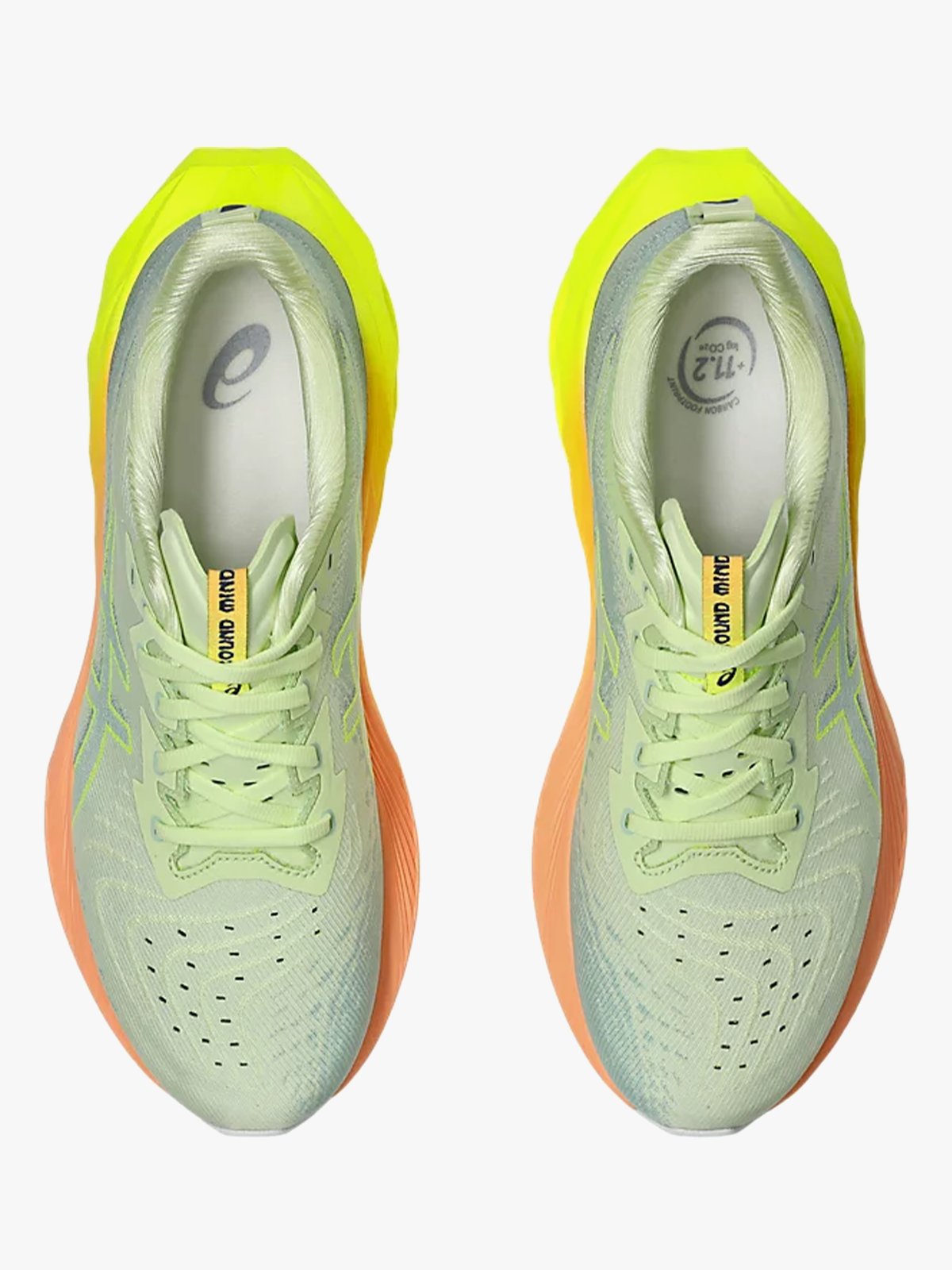 ASICS Novablast 4 Paris Cool Matcha / Safety Yellow