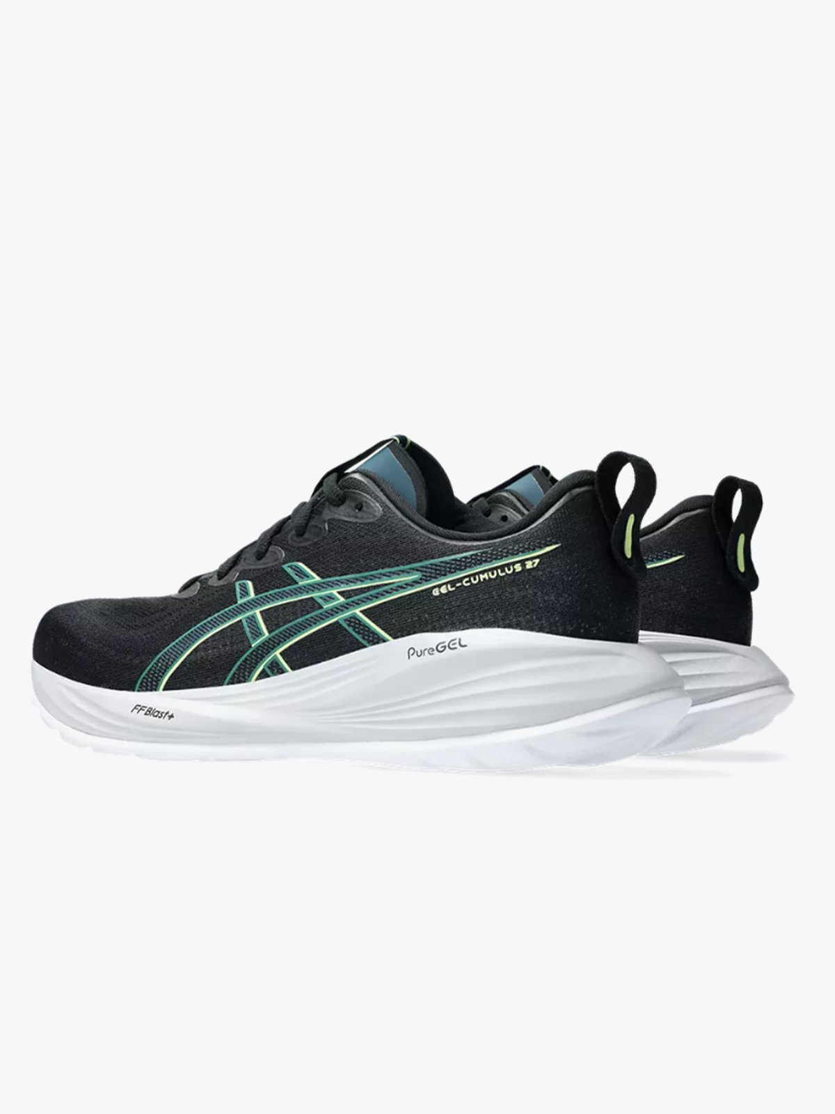 ASICS Gel-Cumulus 27 Black / Lucid Yellow