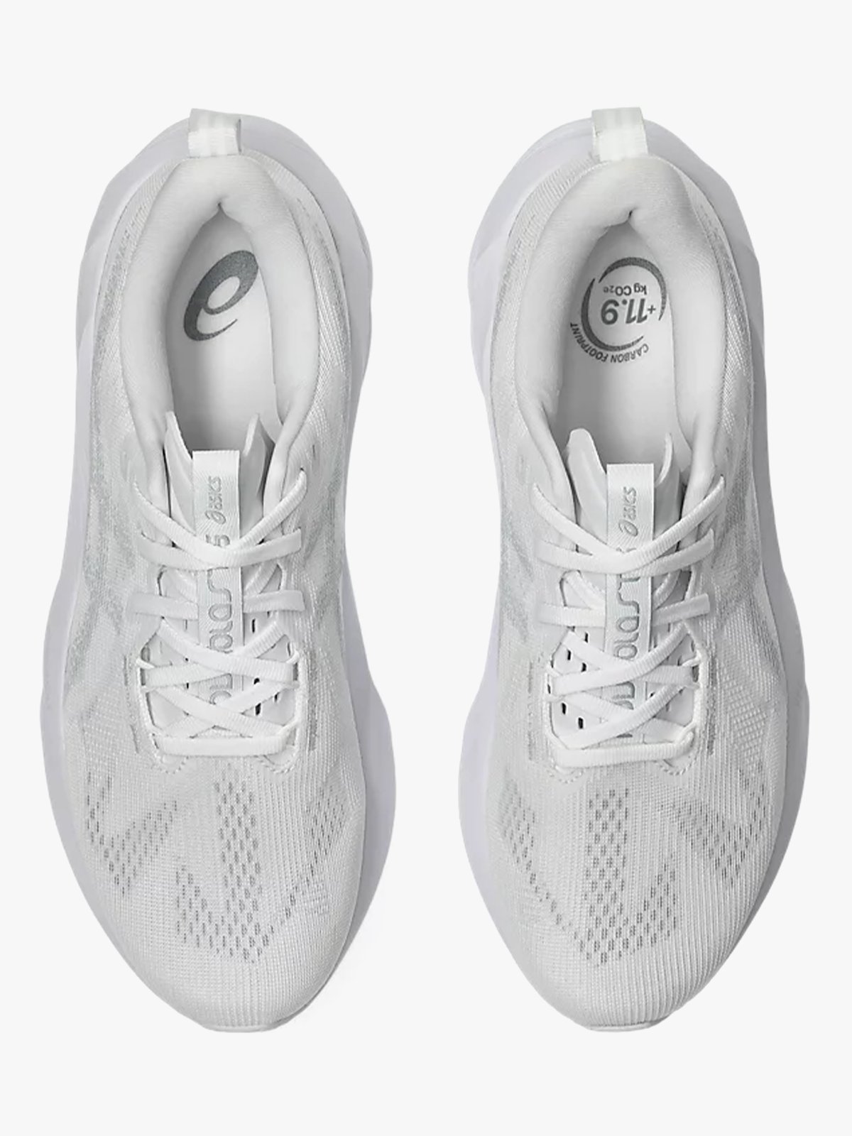 ASICS Novablast 5 White/Piedmont Grey