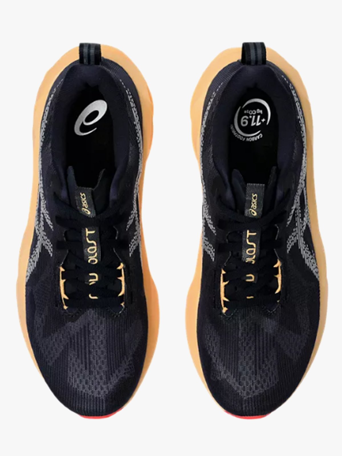 ASICS Novablast 5 Midnight/Orange Glow