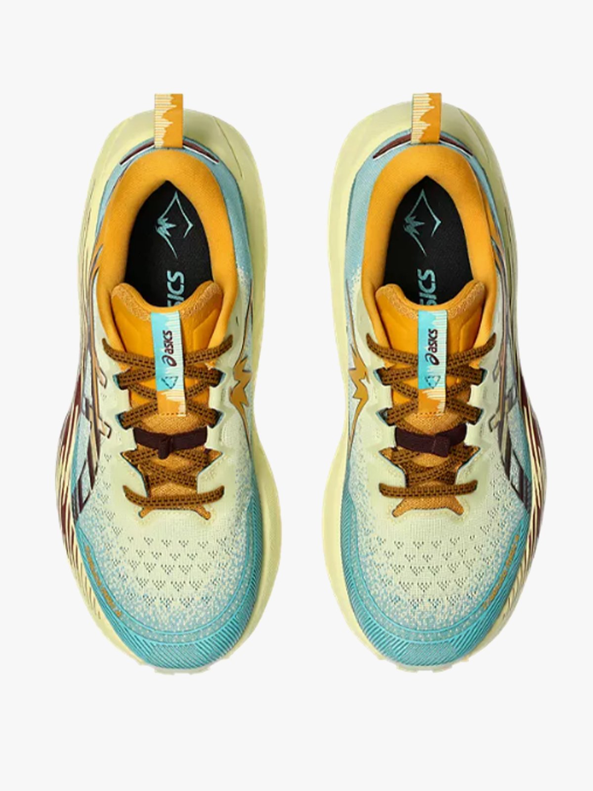 ASICS Trabuco Max 4 Wheat Yellow/Dark Red Planet