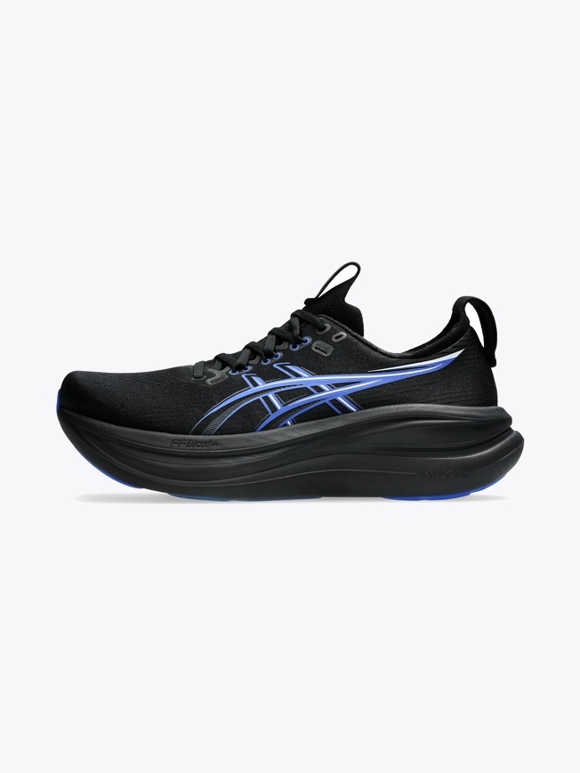ASICS Gel-Nimbus 28 Black / Neon Blue