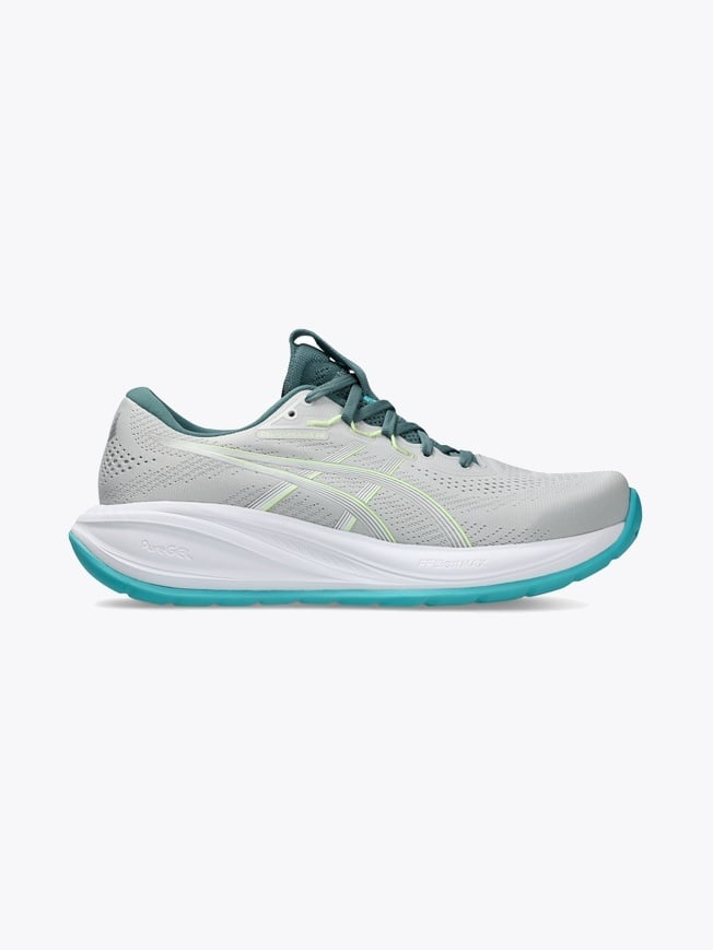 ASICS Gel-Cumulus 28 Cloud Grey / Energy Aqua
