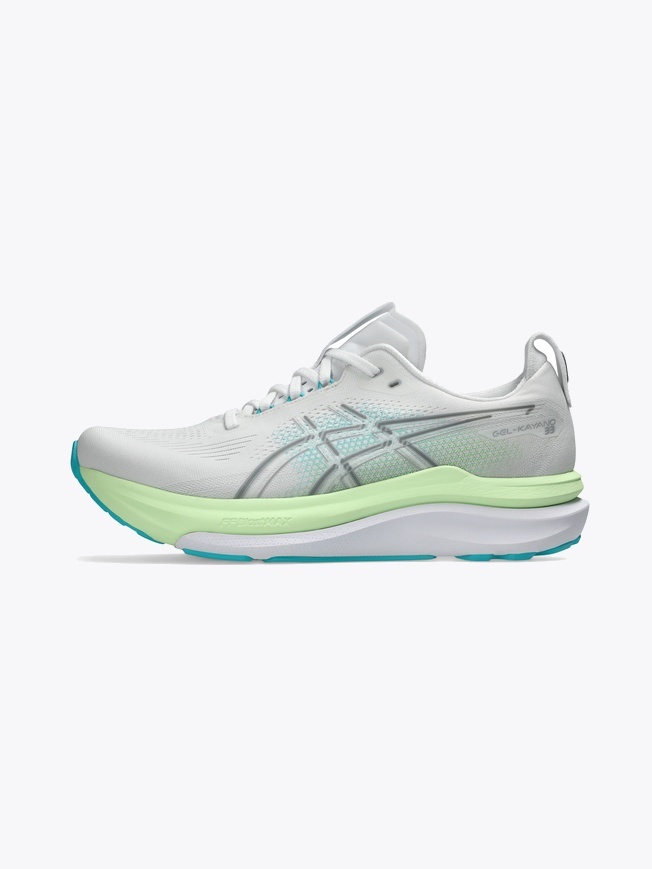 ASICS Gel-Kayano 33 White/Energy Aqua