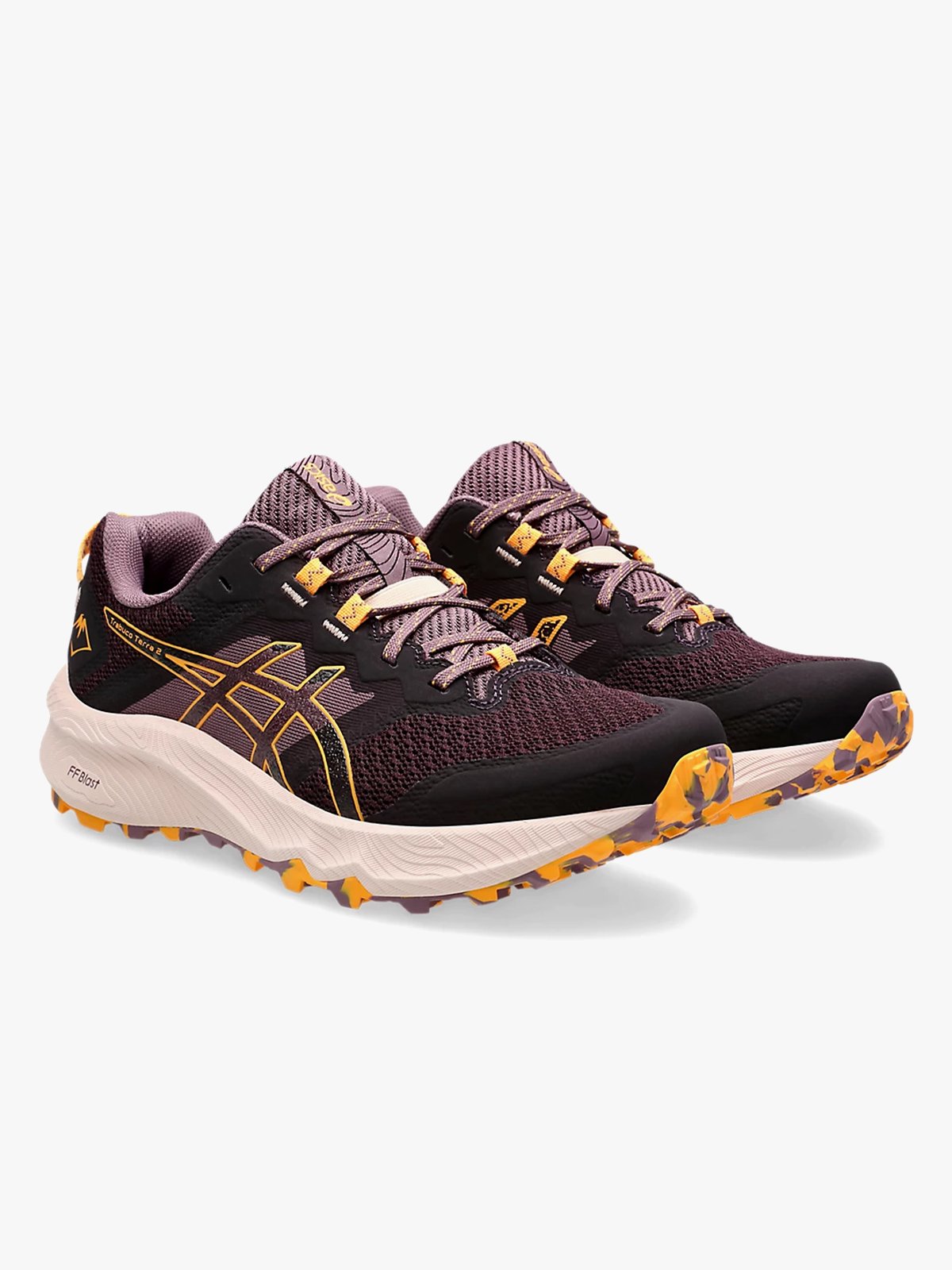 ASICS Trabuco Terra 2 Dark Aubergine/Stadium Orange