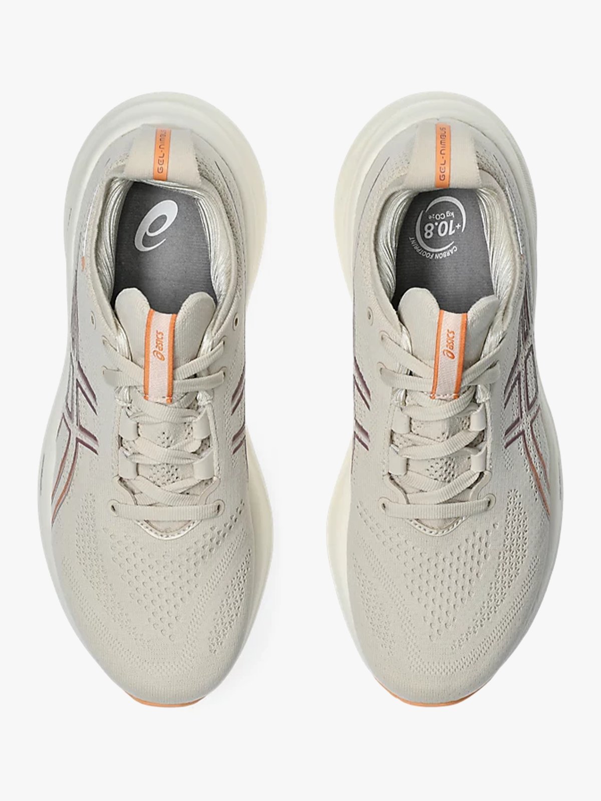 ASICS Gel-Nimbus 26 Oatmeal / Faded Orange