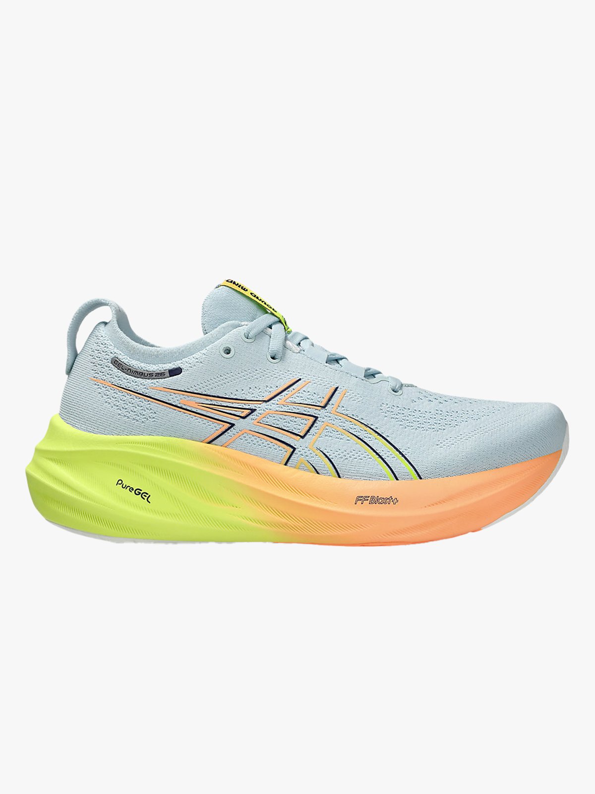 ASICS Gel-Nimbus 26 Paris Cool Grey / Safety Yellow