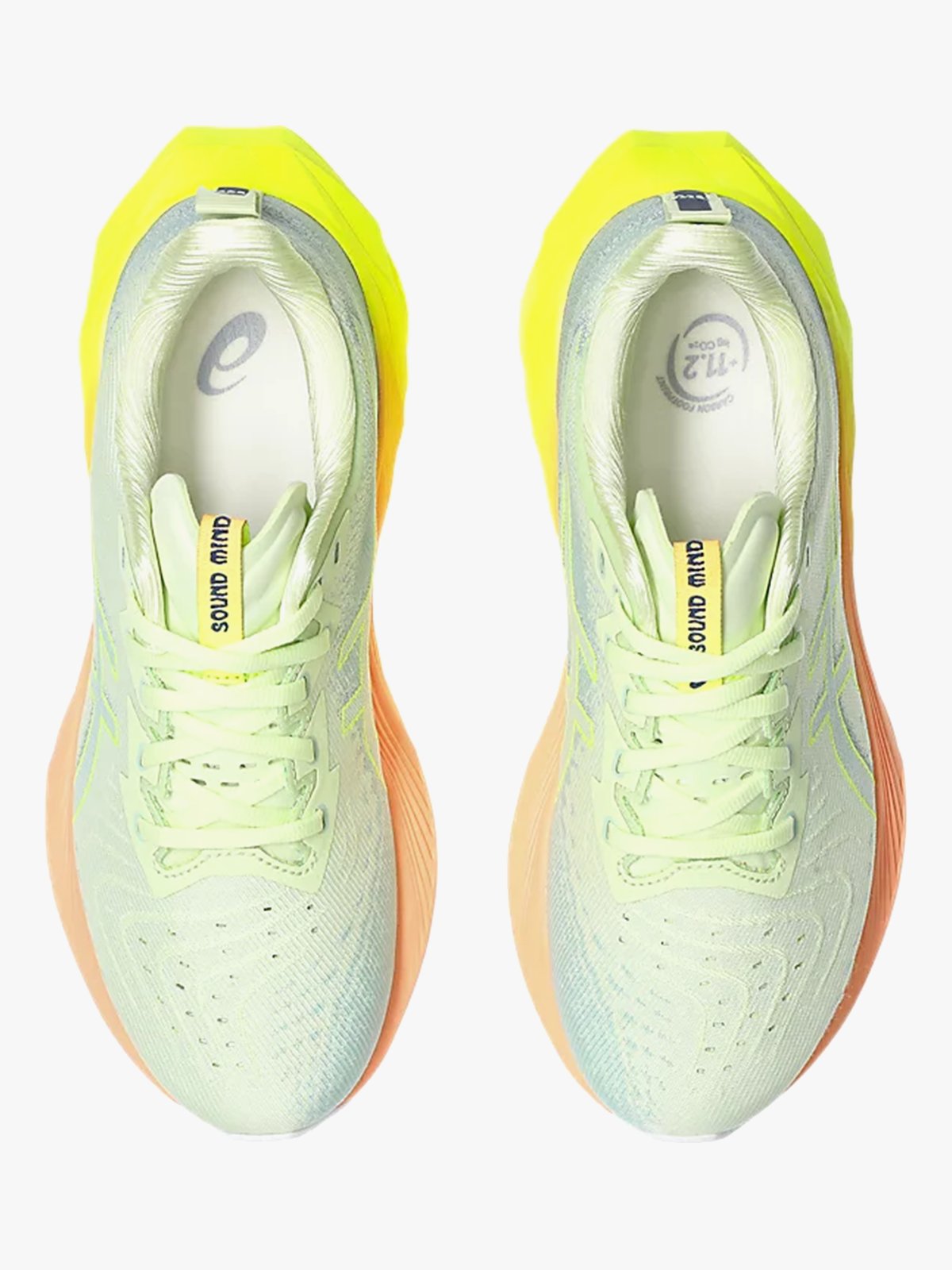ASICS Novablast 4 Paris Cool Matcha / Safety Yellow
