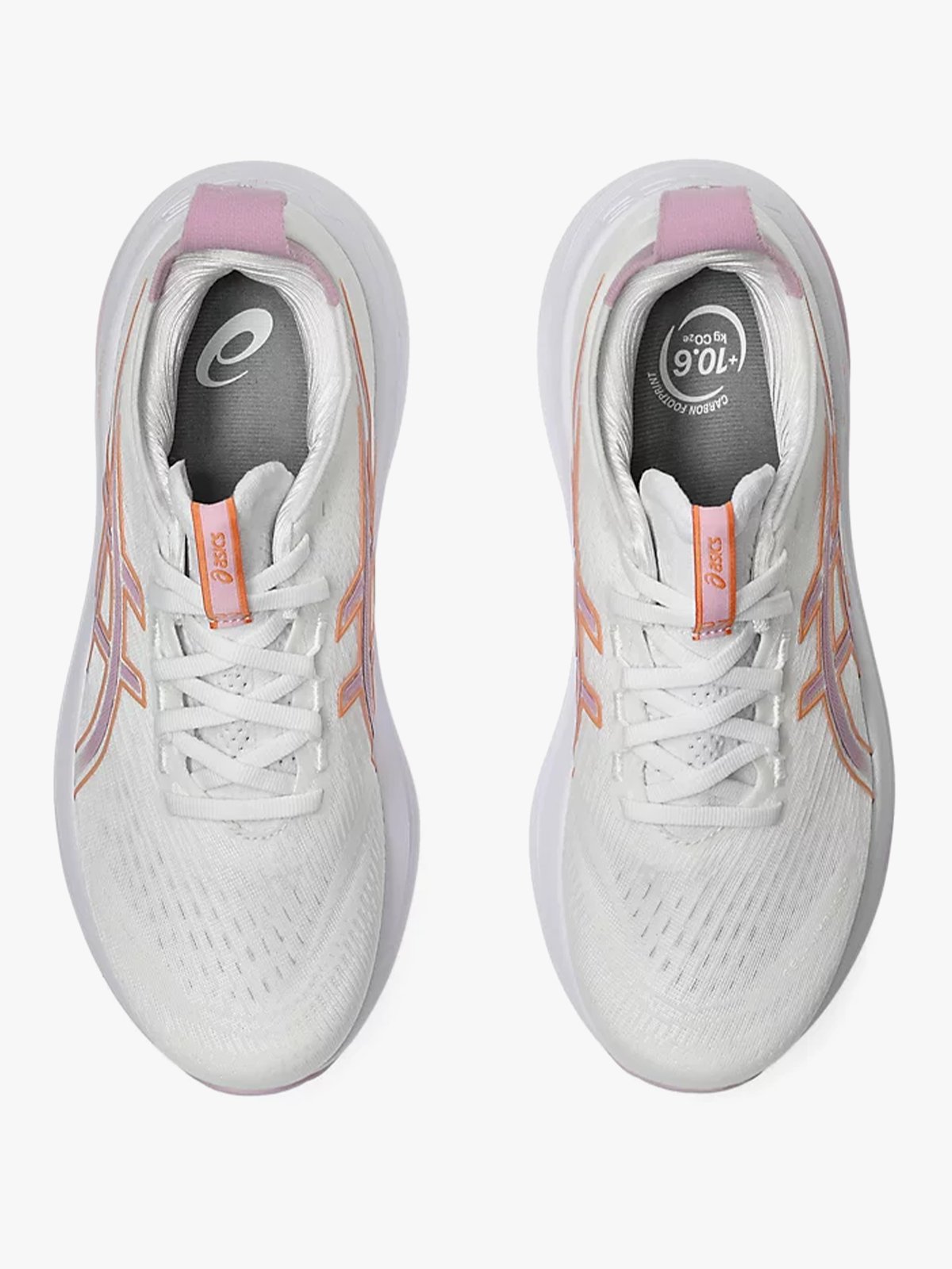 ASICS Gel-Nimbus 27 White / Light Ube