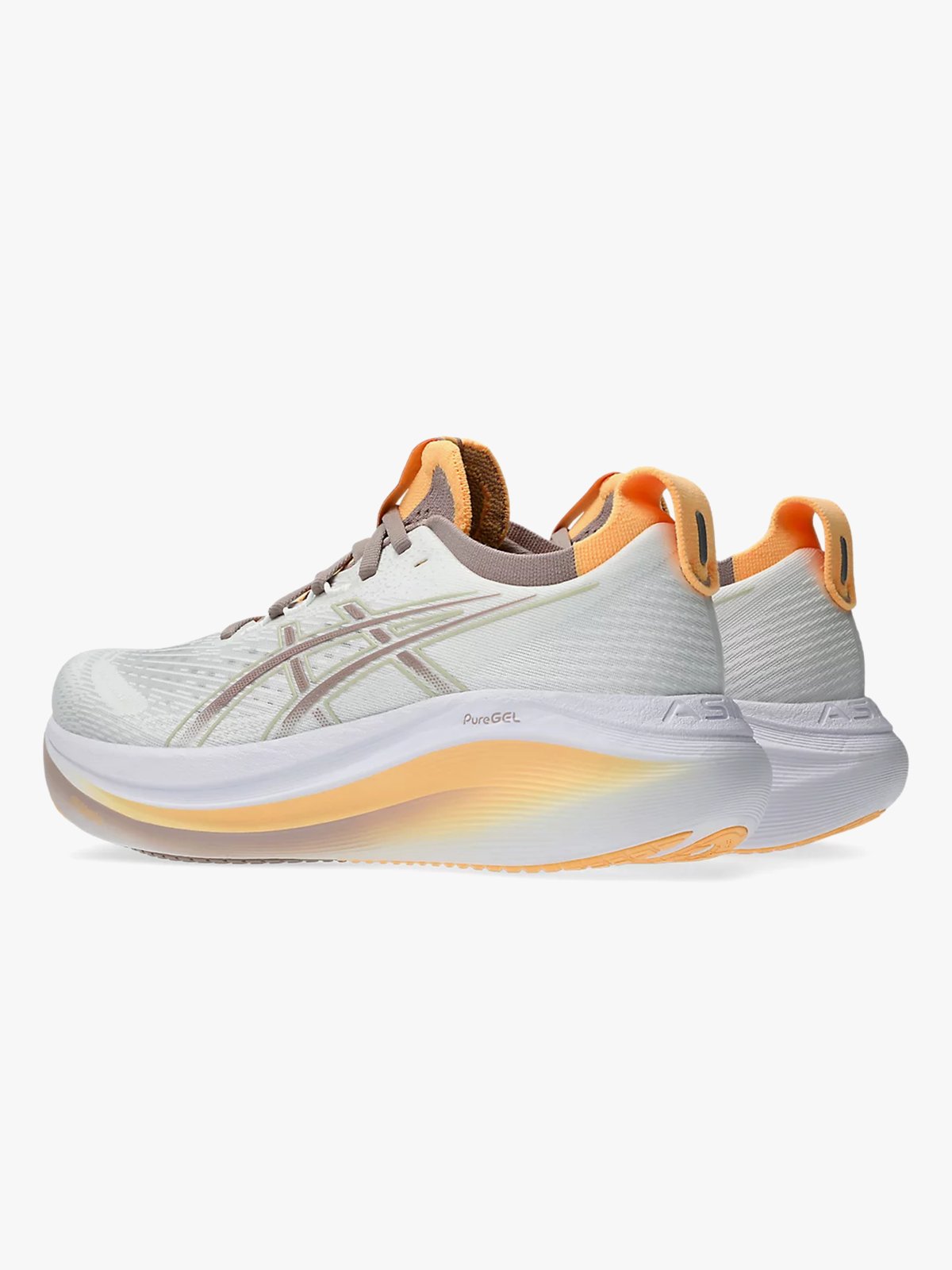 ASICS Gel-Nimbus 27 White/Fawn