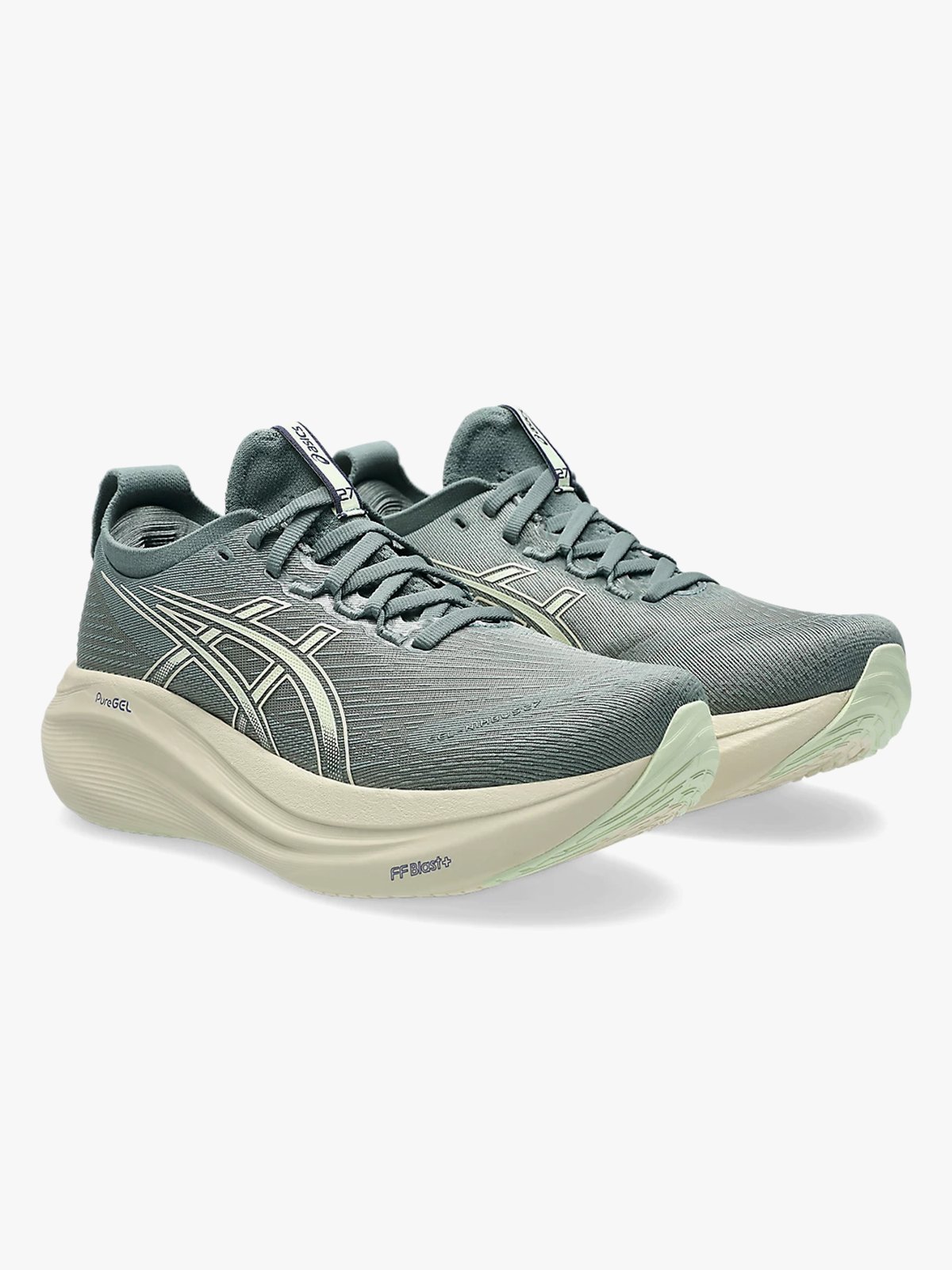 ASICS Gel-Nimbus 27 Monument Blue/Whisper Green