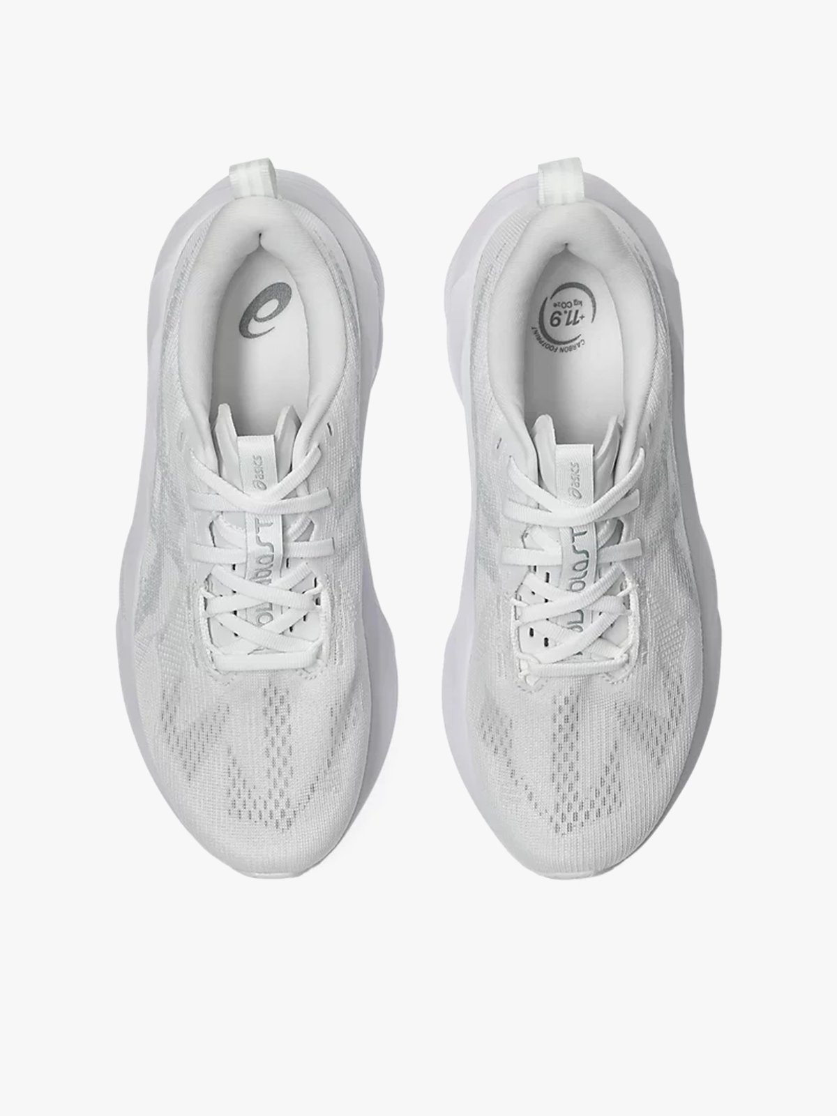 ASICS Novablast 5 White/Piedmont Grey