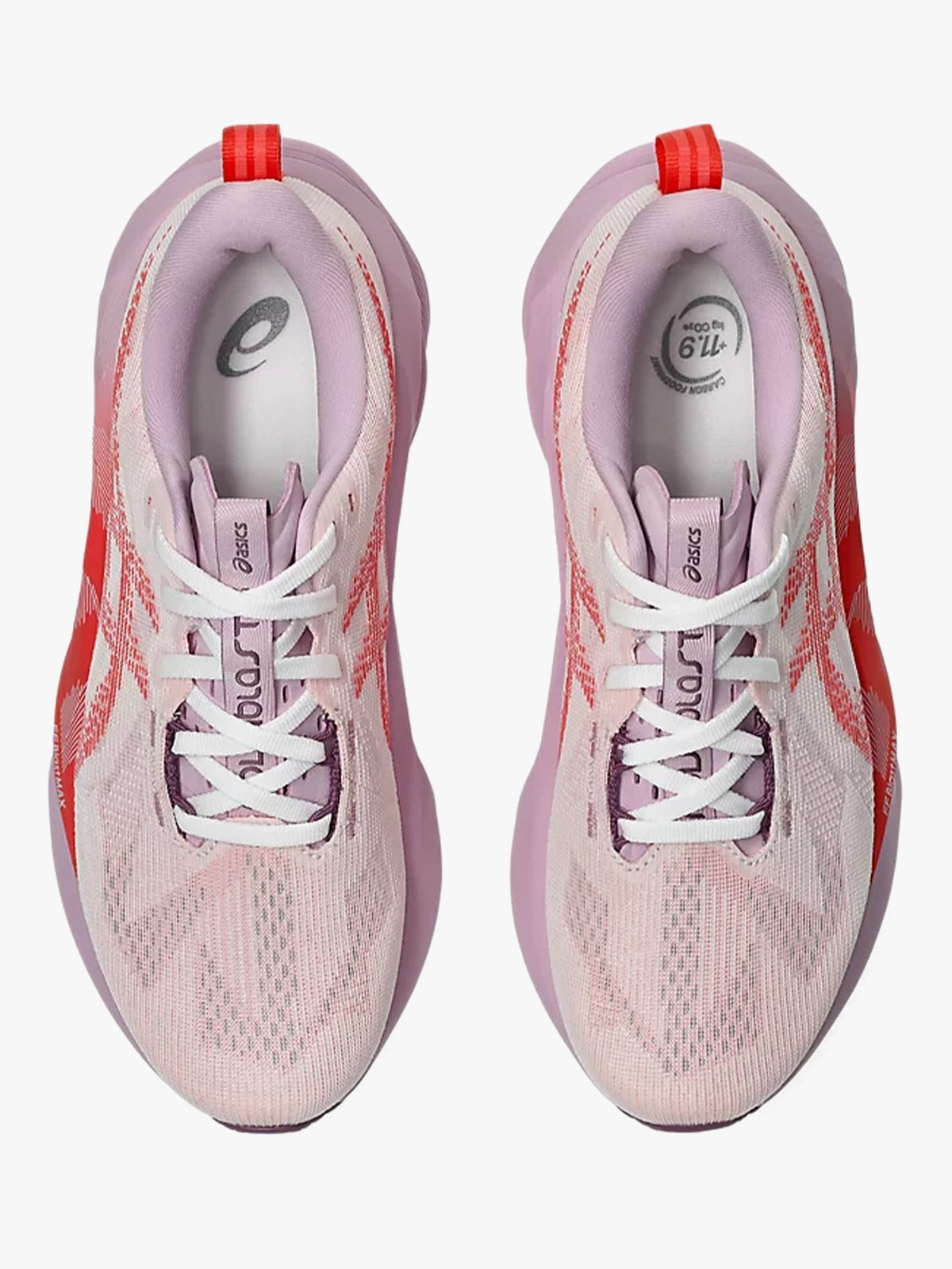 ASICS Novablast 5 White / Coral Reef