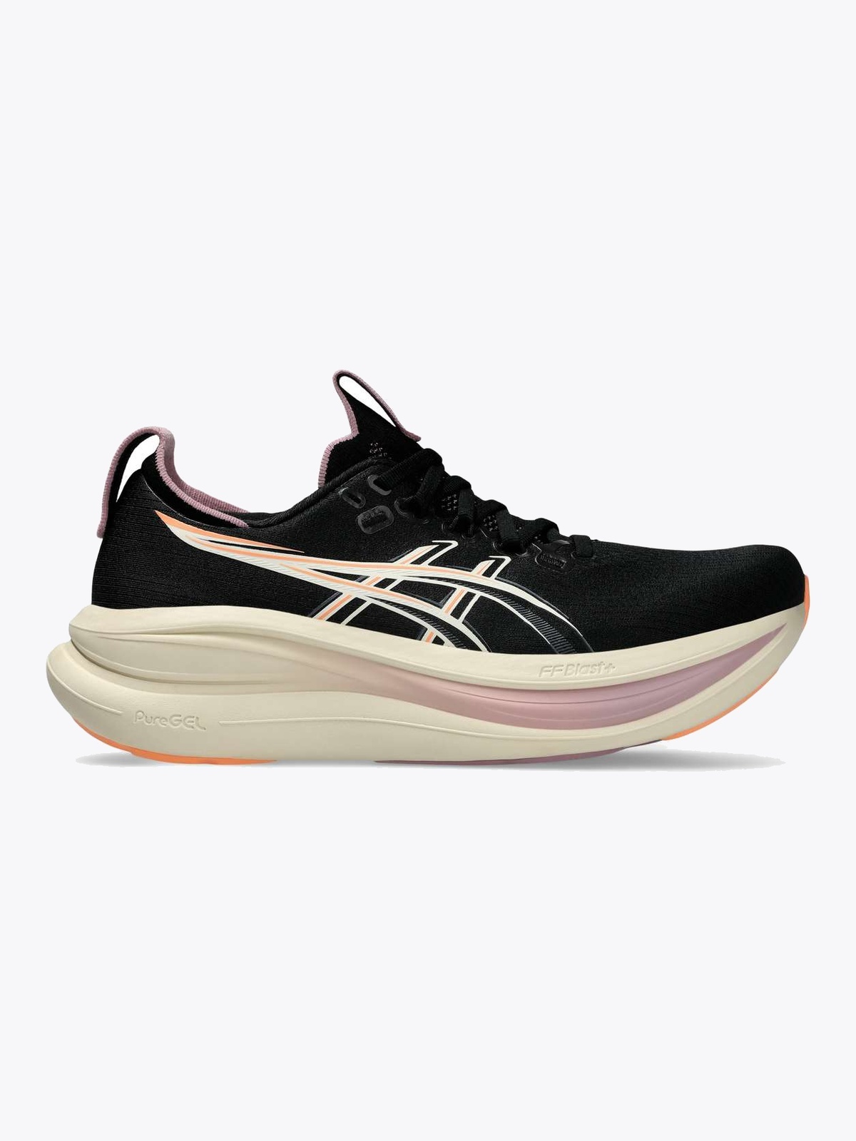 ASICS Gel-Nimbus 28 Black / Taro Purple