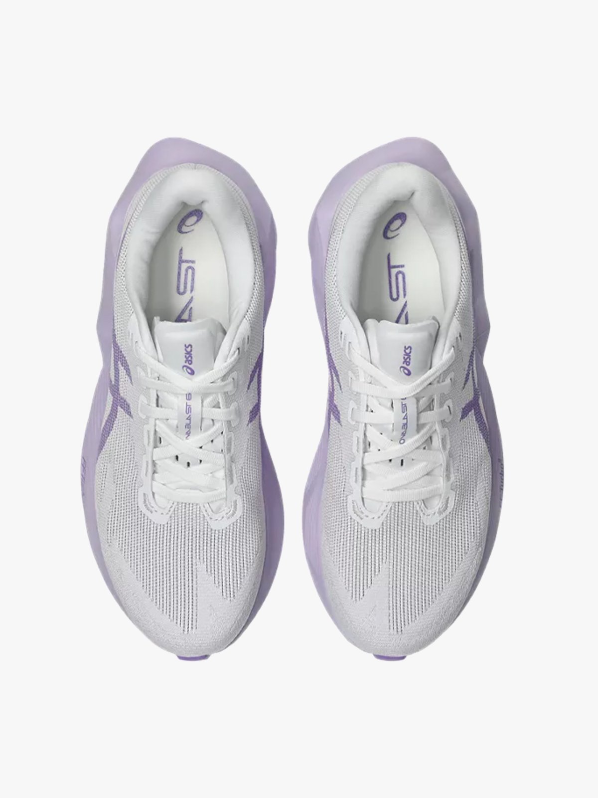 ASICS Novablast 6 White / Murasaki