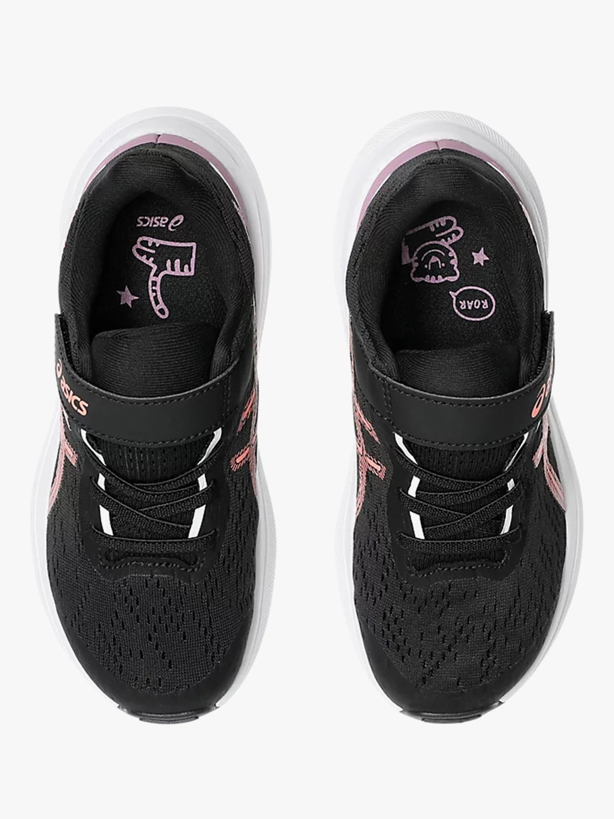 ASICS GT-1000 13 Pre-School Black / Sun Coral