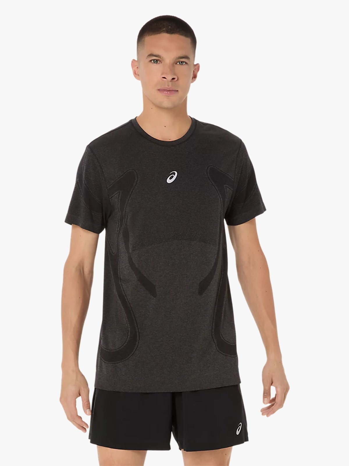 ASICS Road Seamless Short Sleeve Top Performance Black