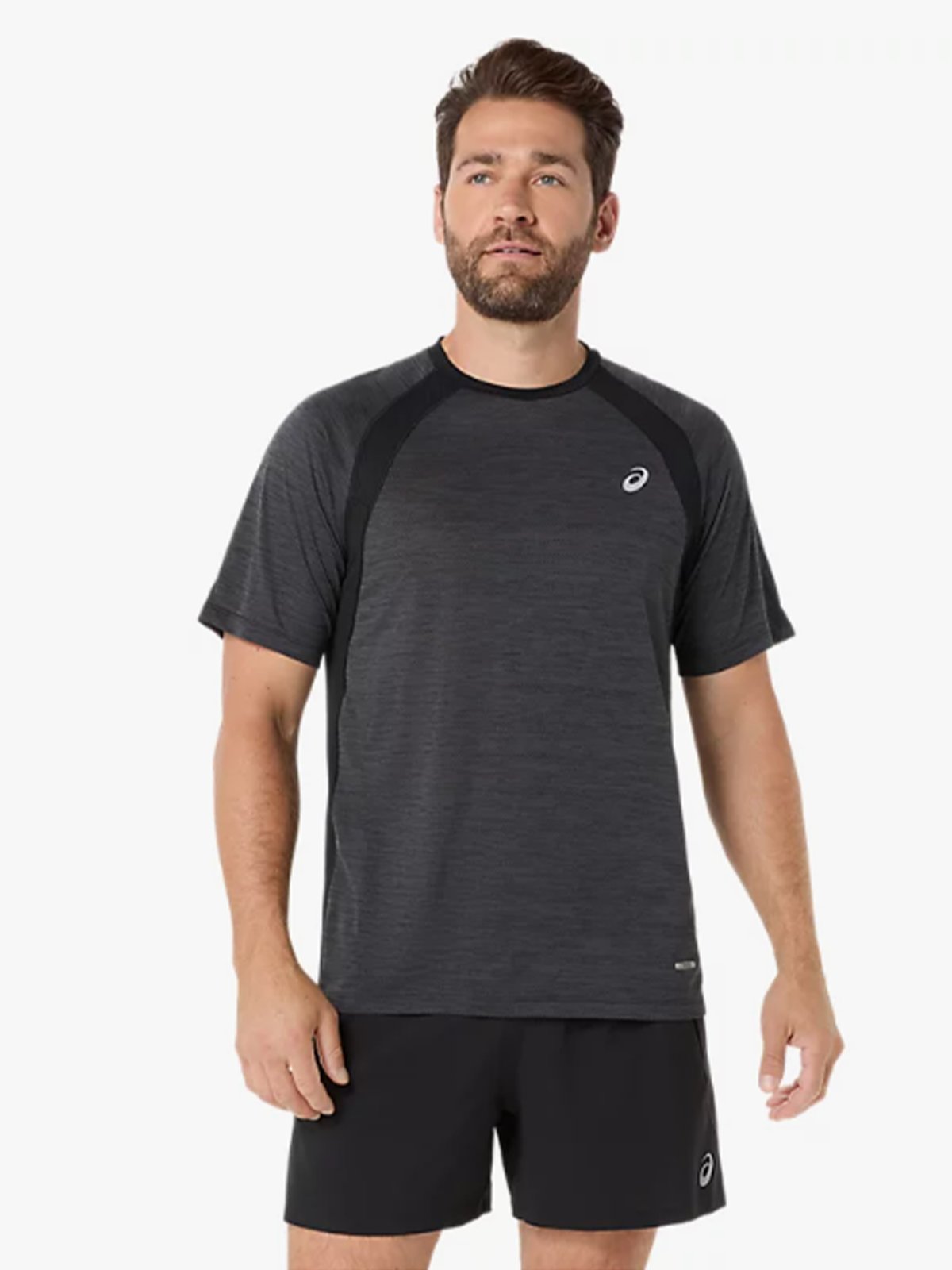 ASICS Road Short Sleeve Top Performance Black