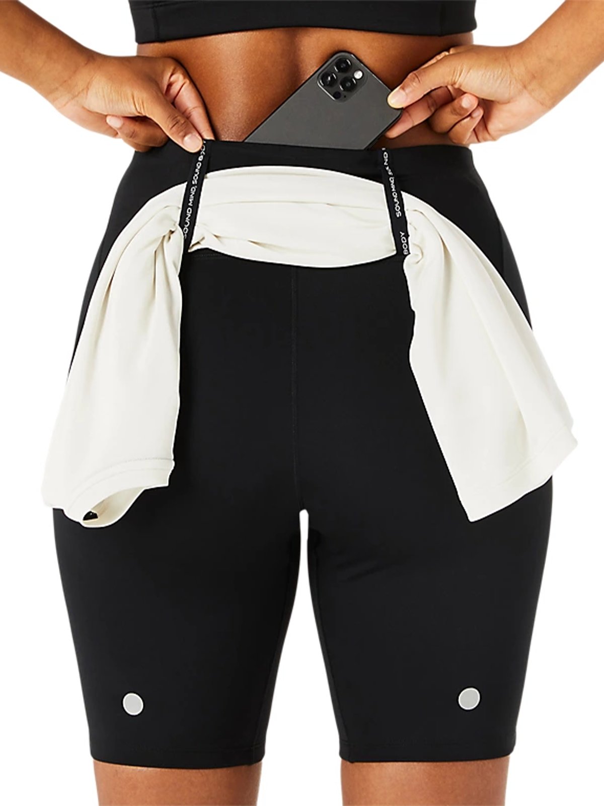 ASICS Road High Waist 8in Sprinter Performance Black