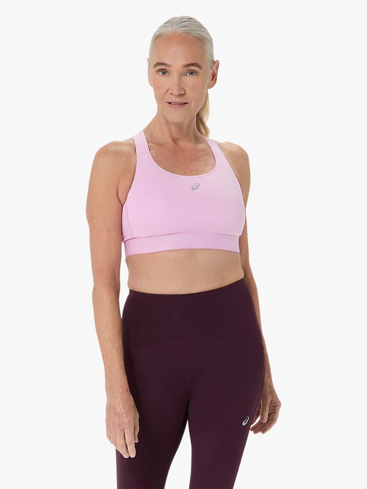 ASICS Road Compression Bra Lilla