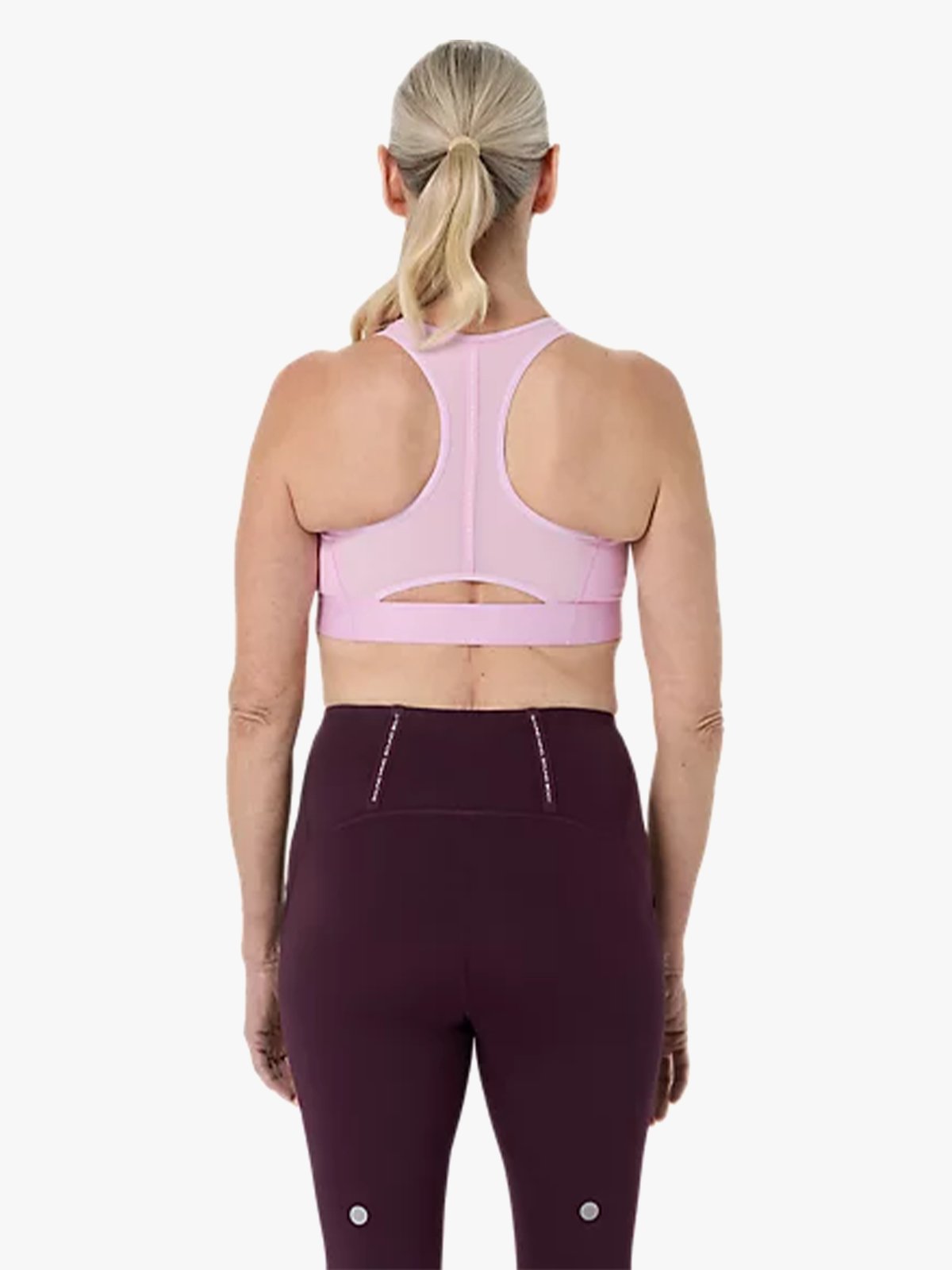 ASICS Road Compression Bra Lilla