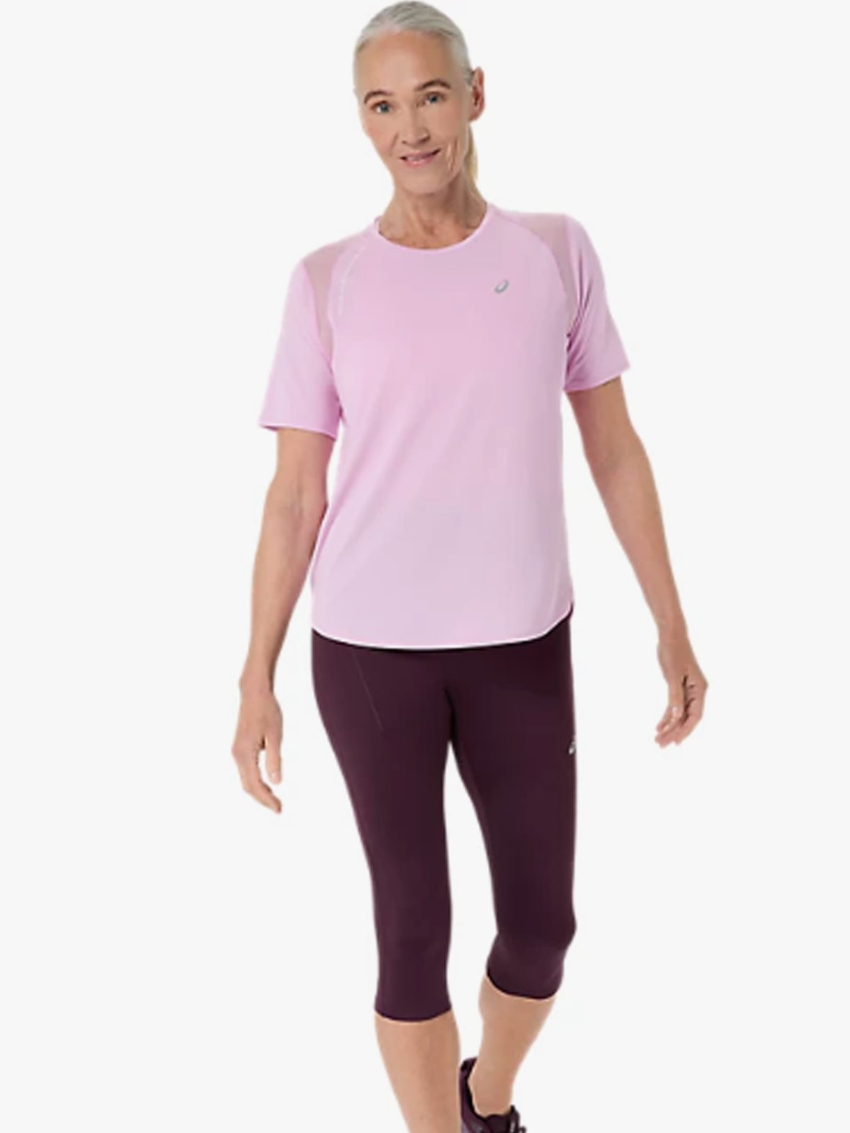 ASICS Road Short Sleeve Top Hazy Lilac